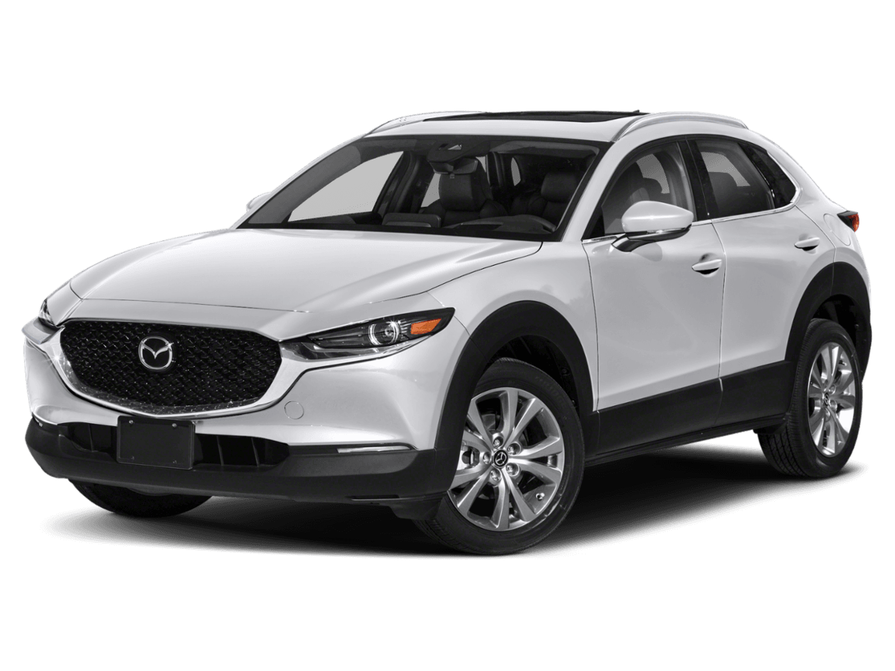 2021 Mazda CX-30 Premium - Front 3/4, facing to the left