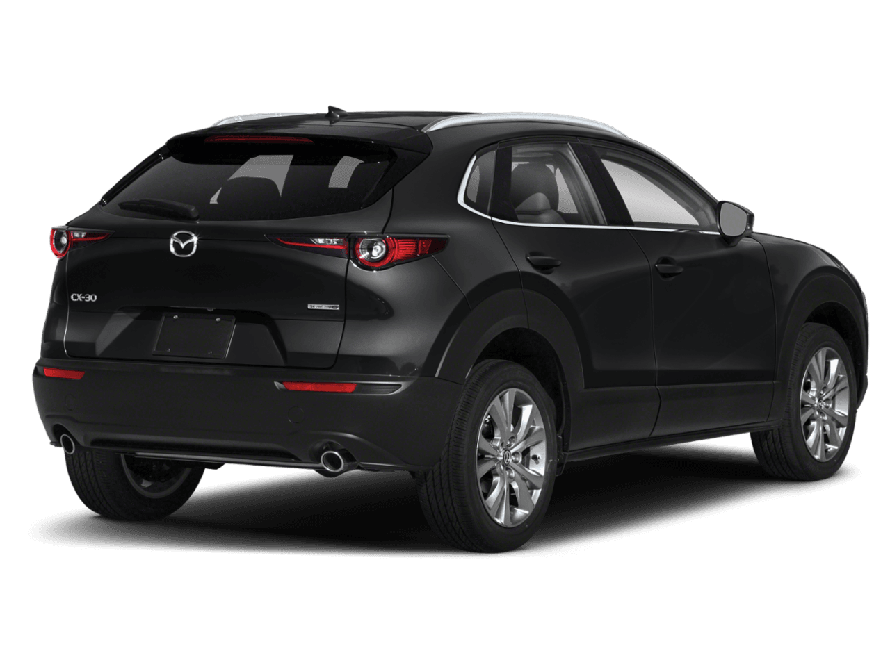 2021 Mazda CX-30 Premium - Rear 3/4, facing to the right