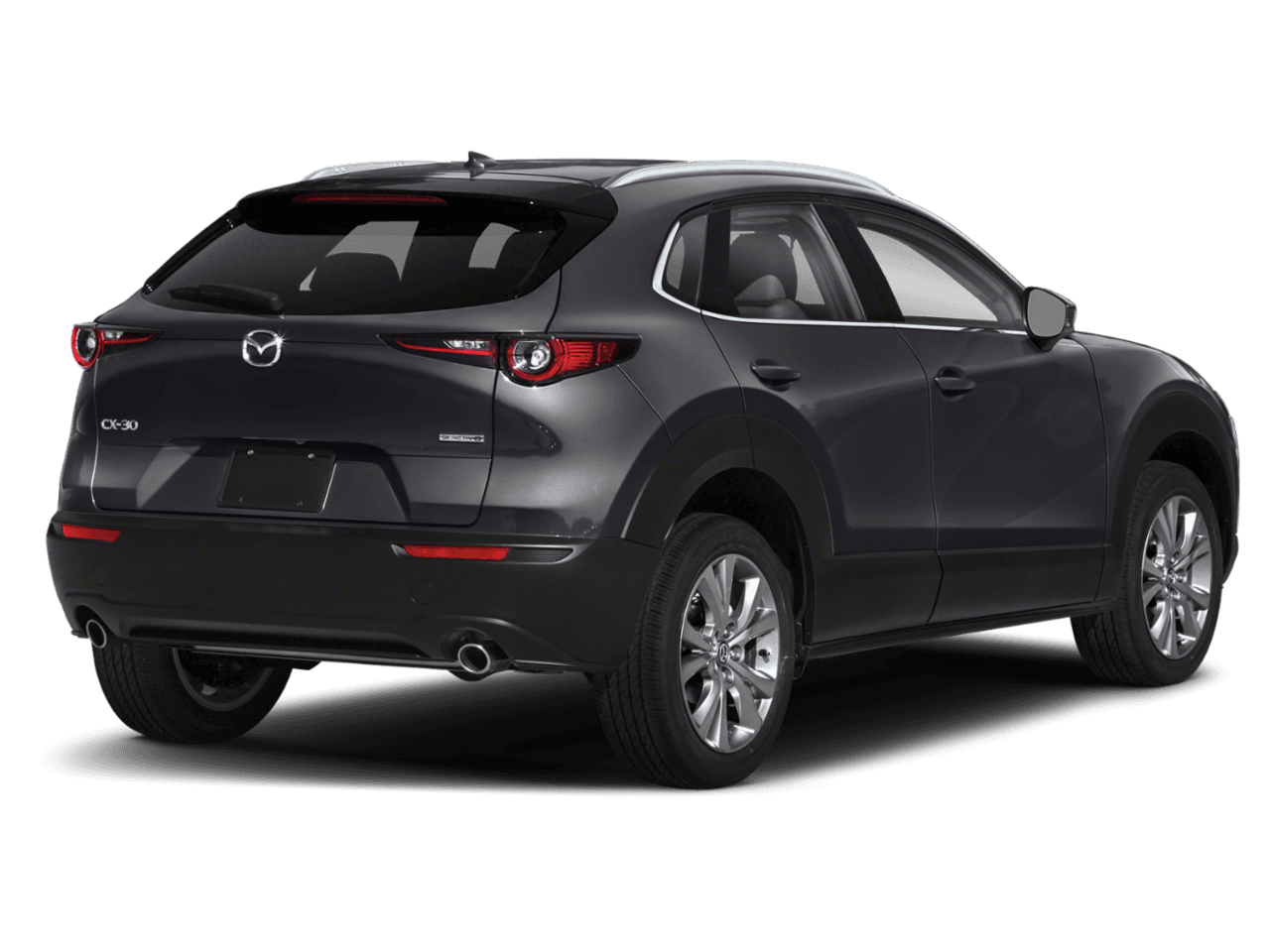 2021 Mazda CX-30 Premium - Rear 3/4, facing to the right