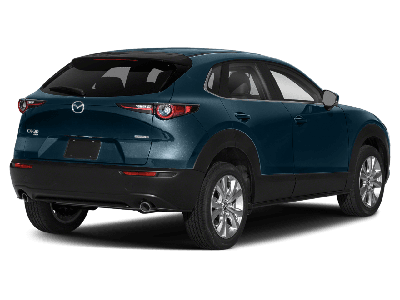 2021 Mazda CX-30 Select - Rear 3/4, facing to the right
