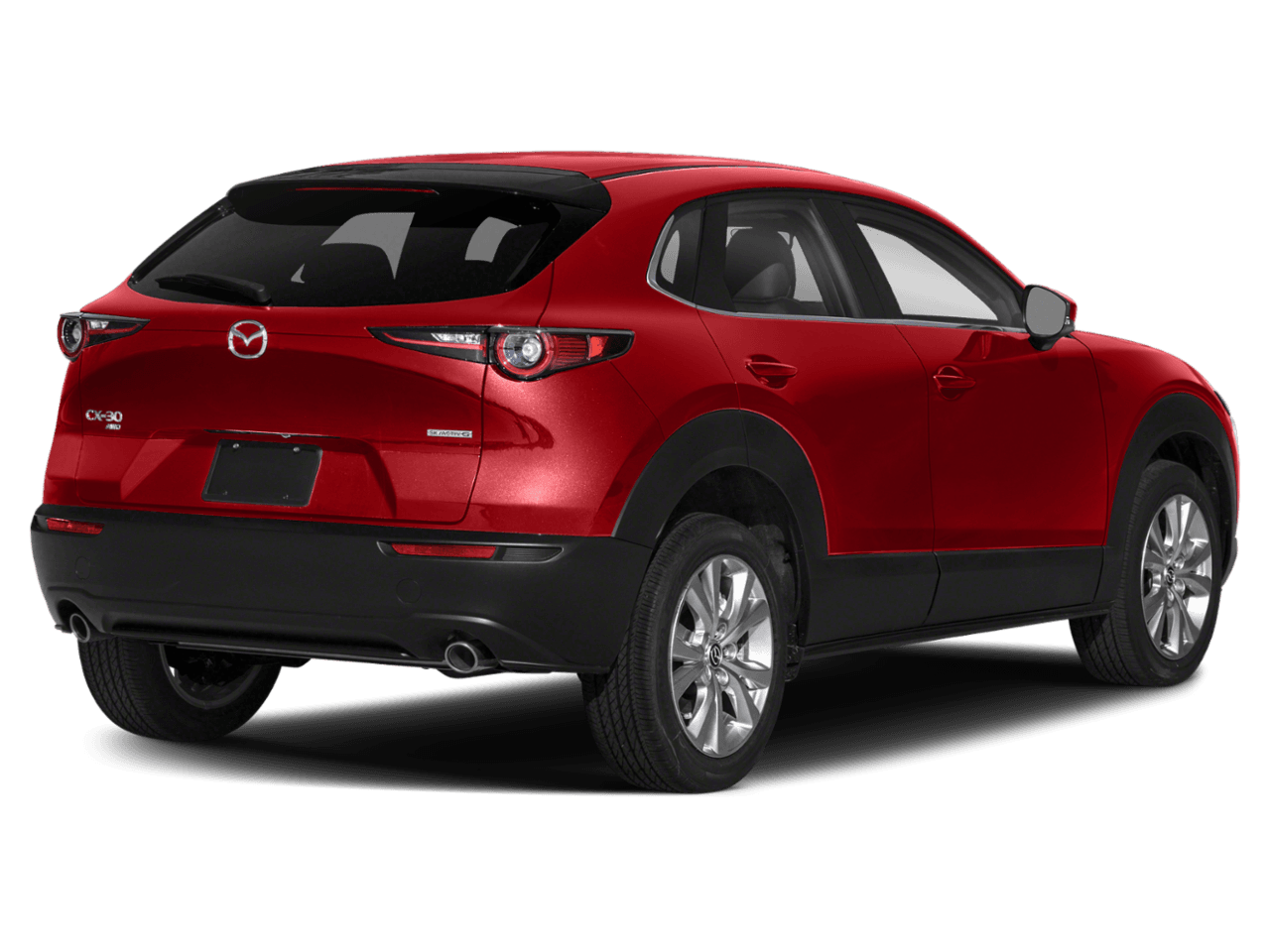 2021 Mazda CX-30 Select - Rear 3/4, facing to the right