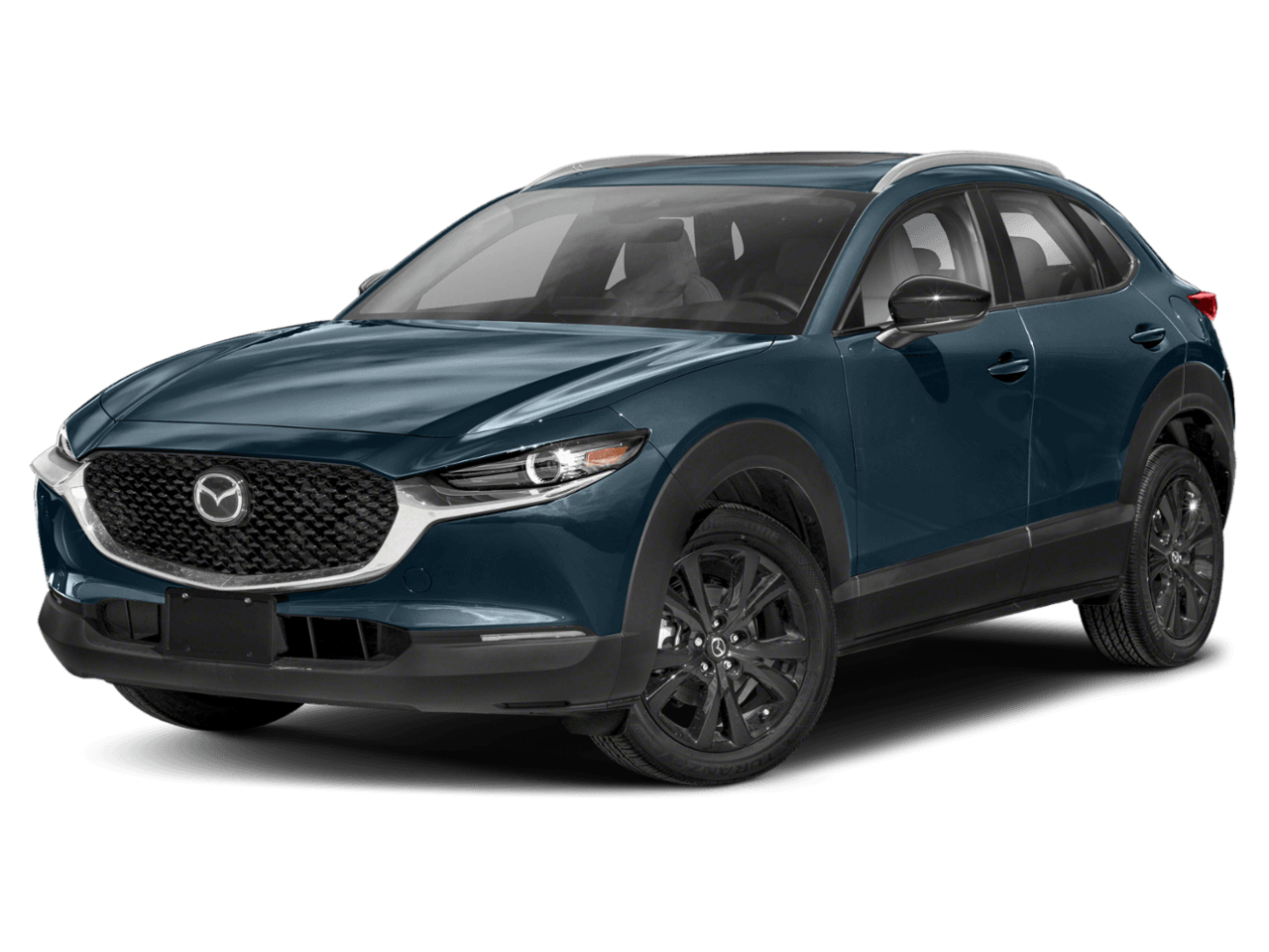 2021 Mazda CX-30 Turbo - Front 3/4, facing to the left