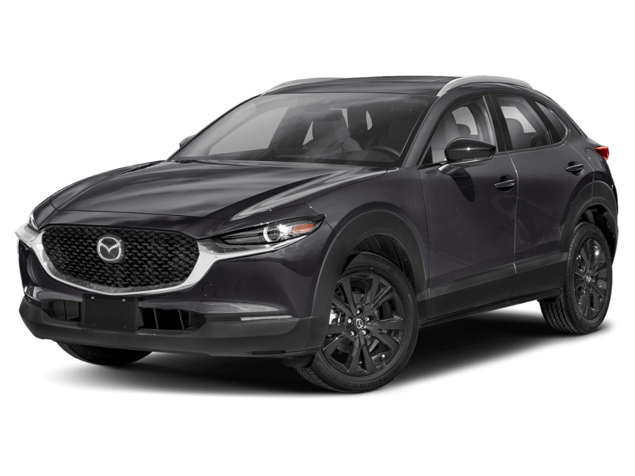 2021 Mazda CX-30 Turbo - Front 3/4, facing to the left