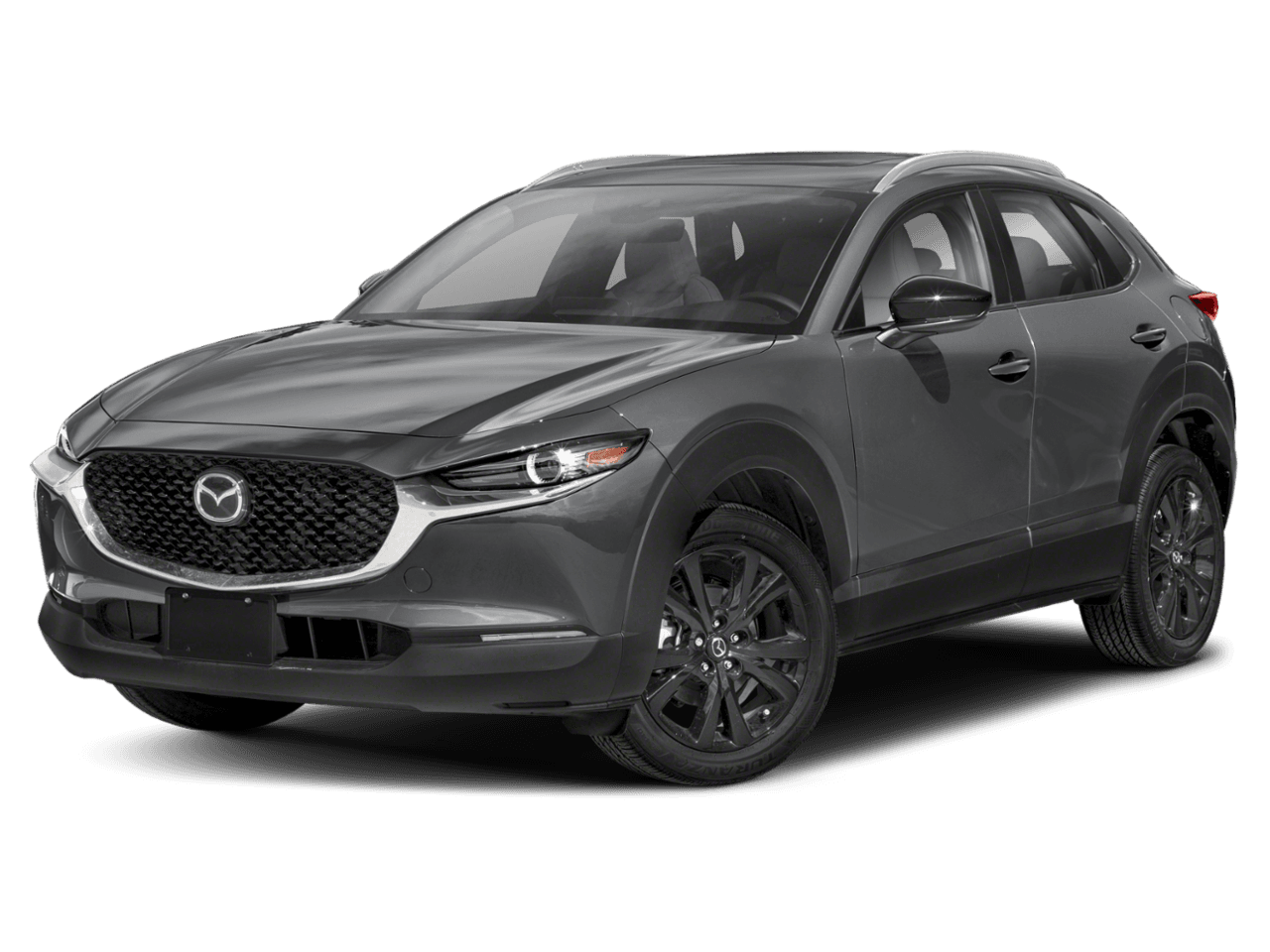 2021 Mazda CX-30 Turbo - Front 3/4, facing to the left