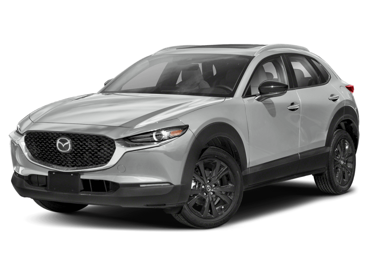 2021 Mazda CX-30 Turbo - Front 3/4, facing to the left