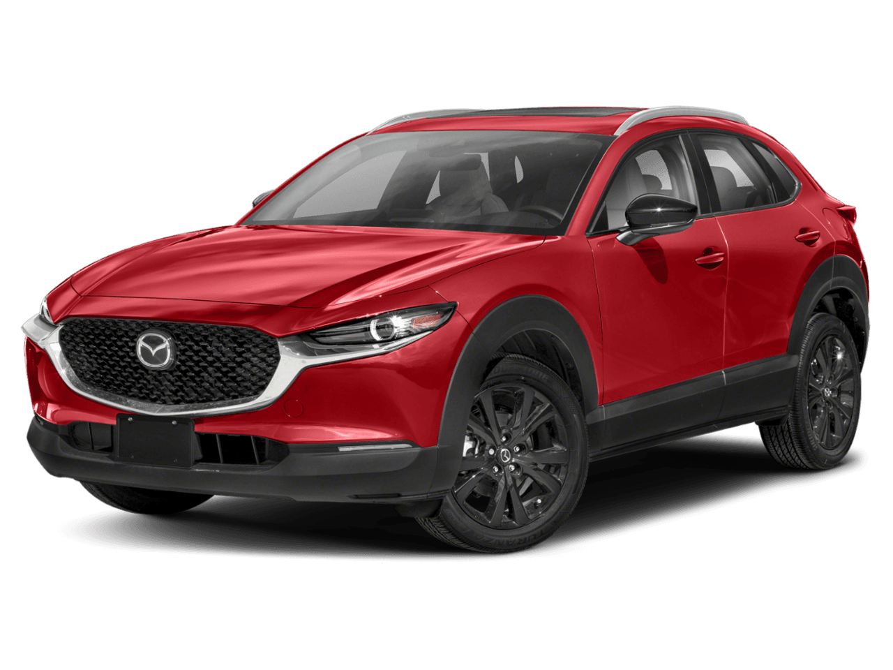 2021 Mazda CX-30 Turbo - Front 3/4, facing to the left