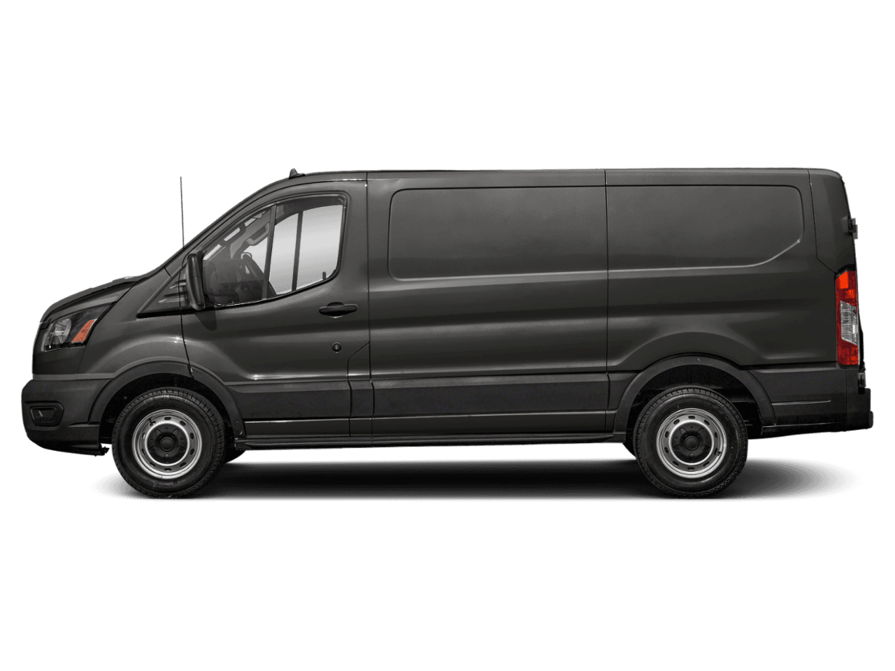 2021 Ford Transit Cargo Van T-250 130" Low Rf 9070 GVWR AWD - Profile, facing to the left