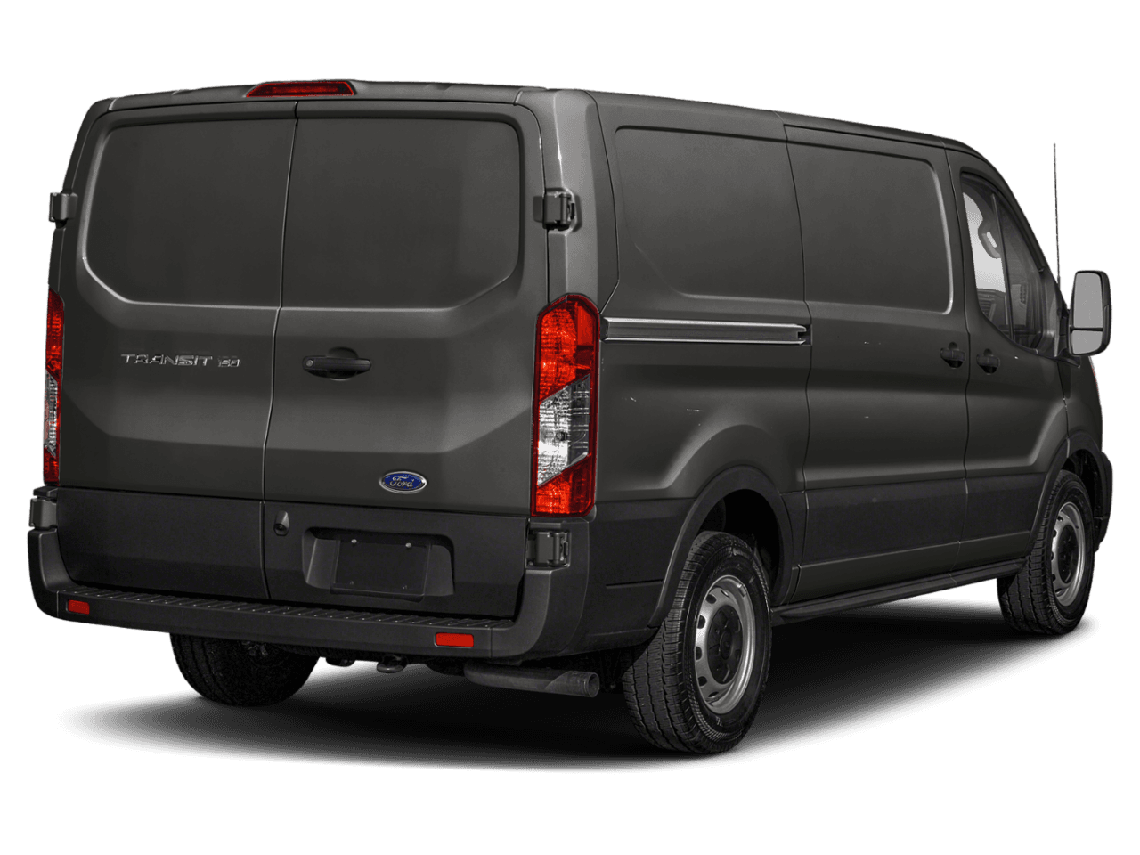 2021 Ford Transit Cargo Van T-350 130" Low Rf 9500 GVWR RWD - Rear 3/4, facing to the right