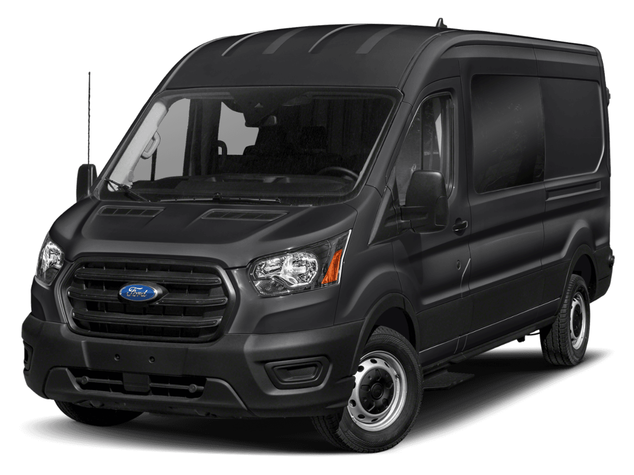 2021 Ford Transit Crew Van  - Front 3/4, facing to the left