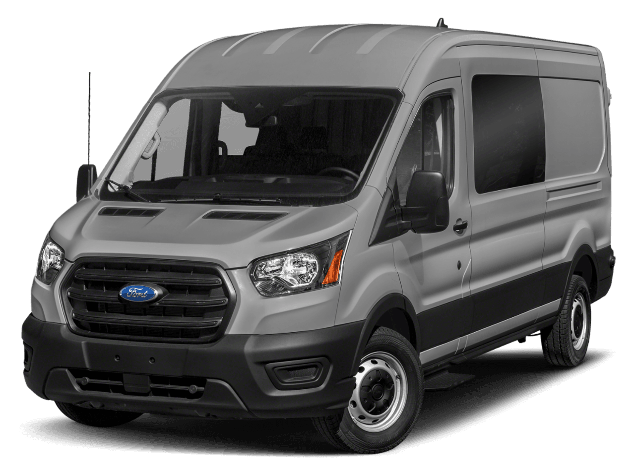 2021 Ford Transit Crew Van  - Front 3/4, facing to the left
