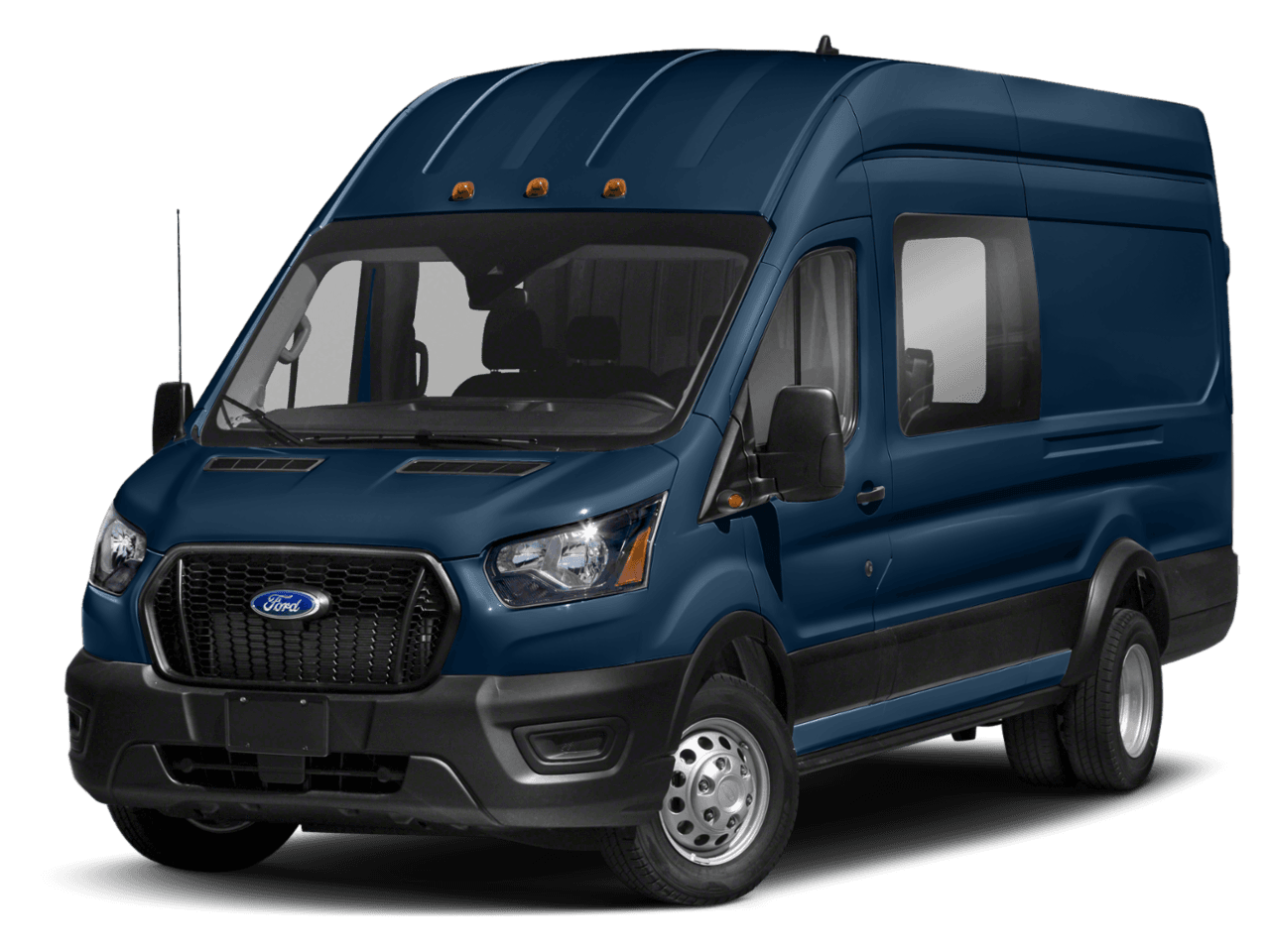 2021 Ford Transit Crew Van  - Front 3/4, facing to the left