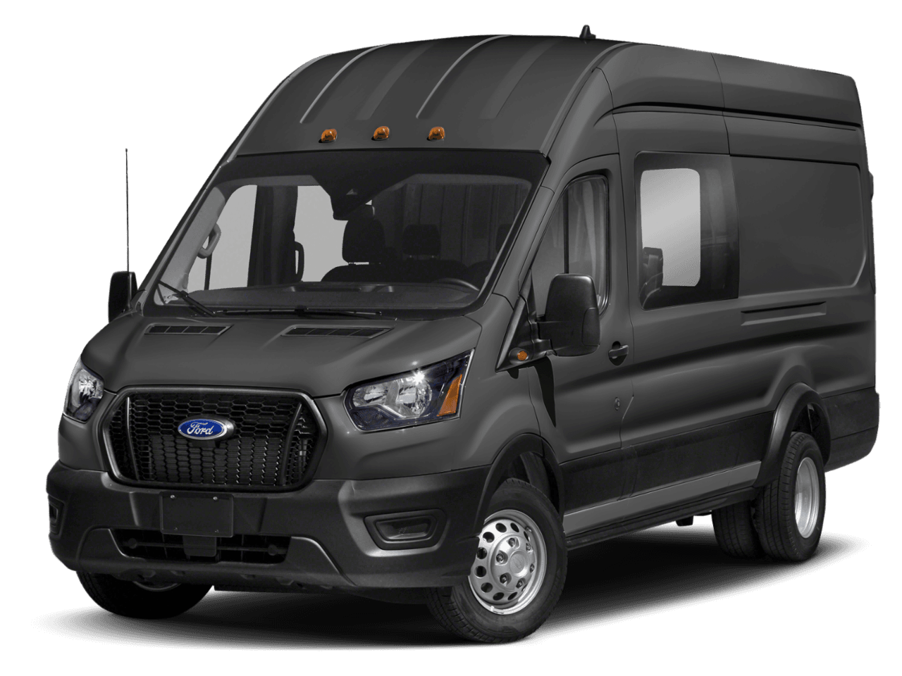2021 Ford Transit Crew Van  - Front 3/4, facing to the left
