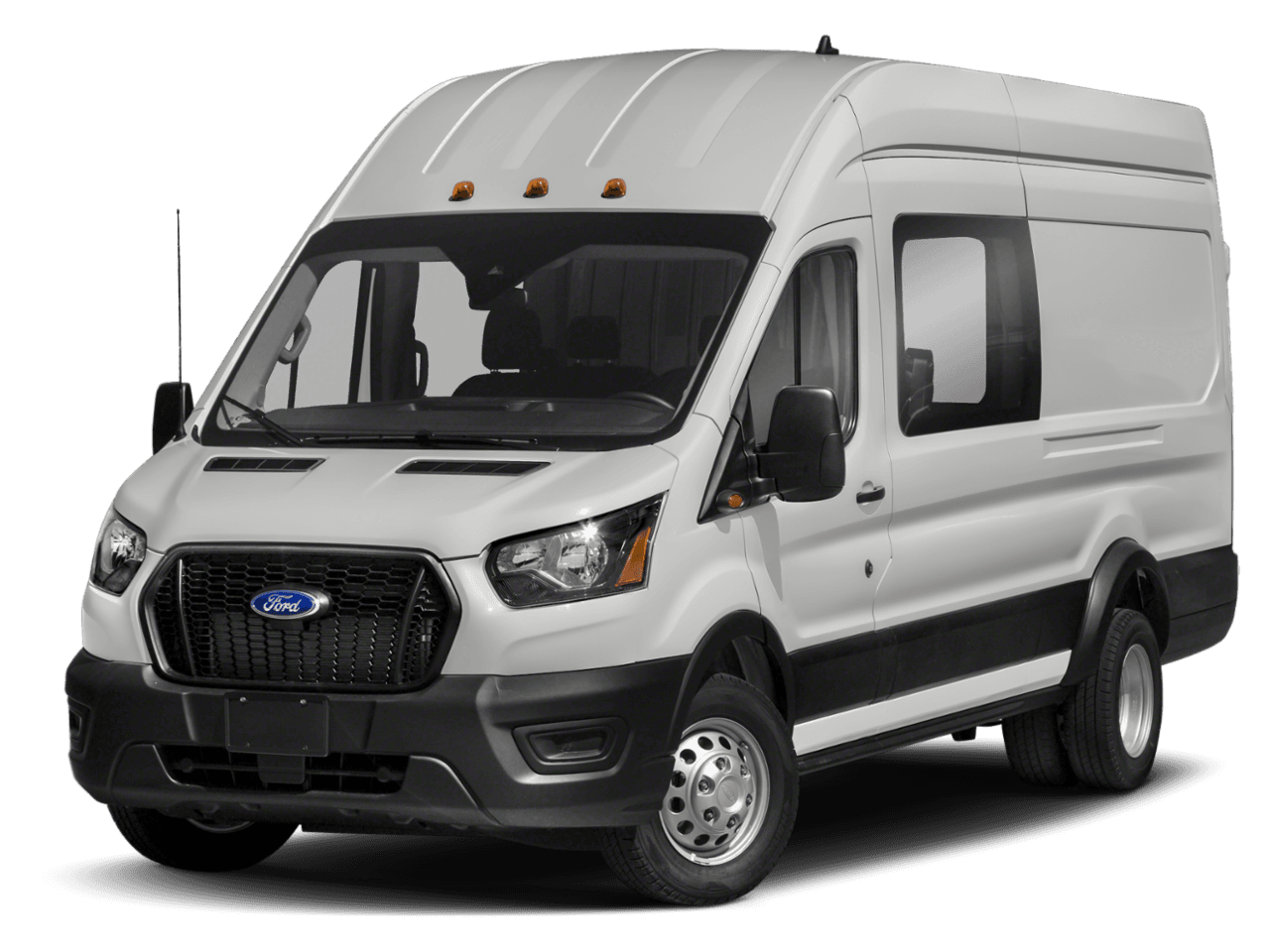 2021 Ford Transit Crew Van  - Front 3/4, facing to the left