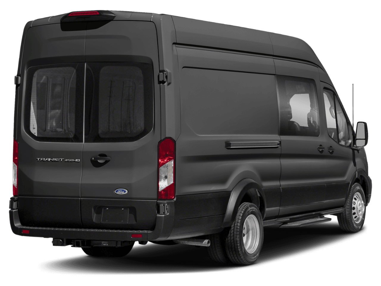 2021 Ford Transit Crew Van  - Rear 3/4, facing to the right