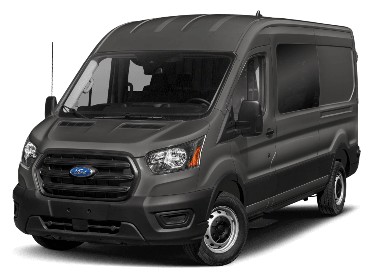 2021 Ford Transit Crew Van  - Front 3/4, facing to the left
