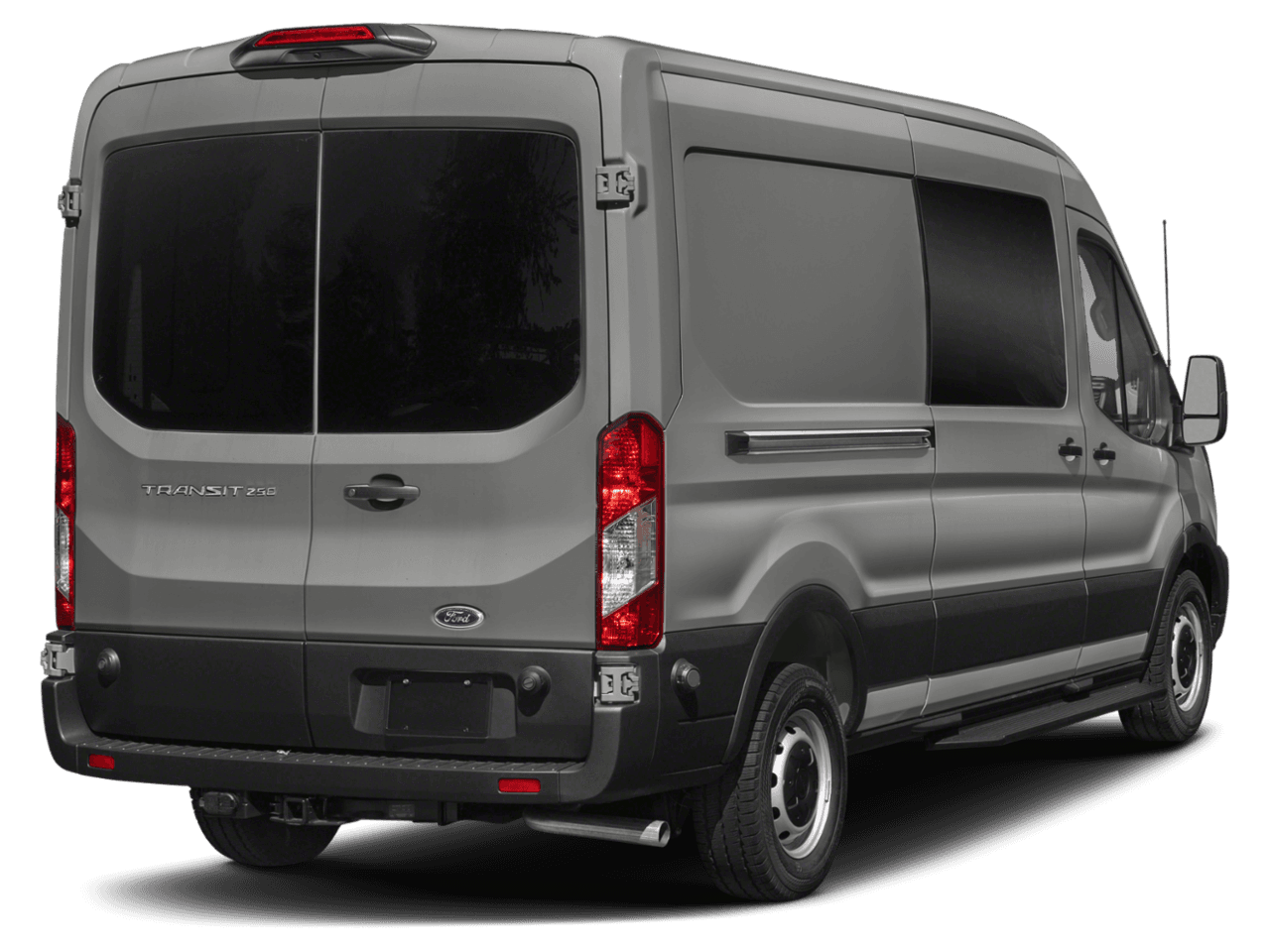 2021 Ford Transit Crew Van  - Rear 3/4, facing to the right
