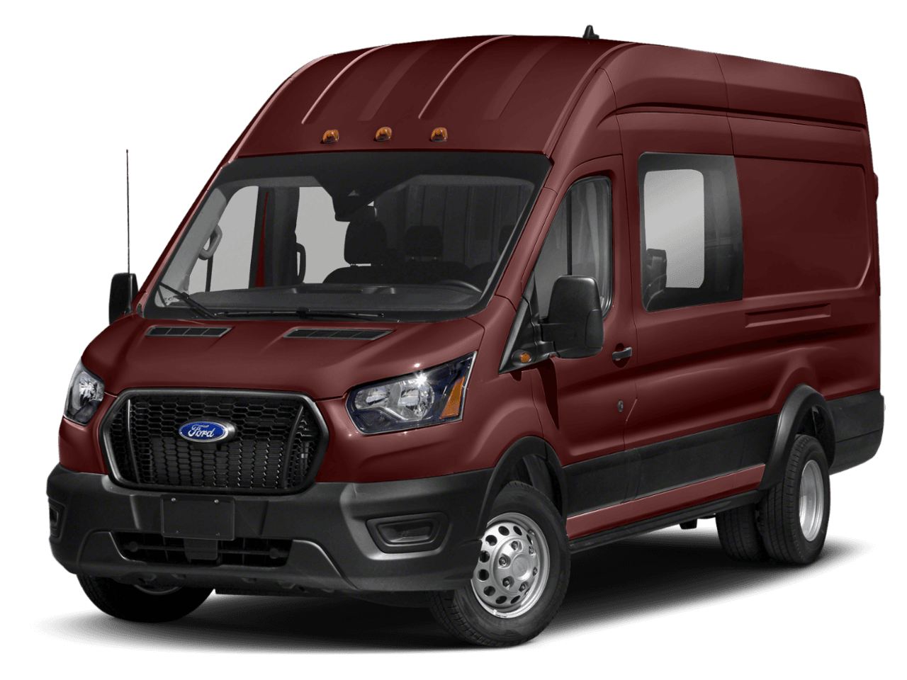 2021 Ford Transit Crew Van  - Front 3/4, facing to the left