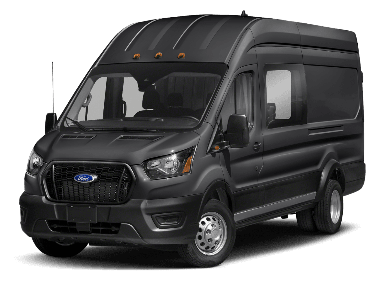 2021 Ford Transit Crew Van  - Front 3/4, facing to the left