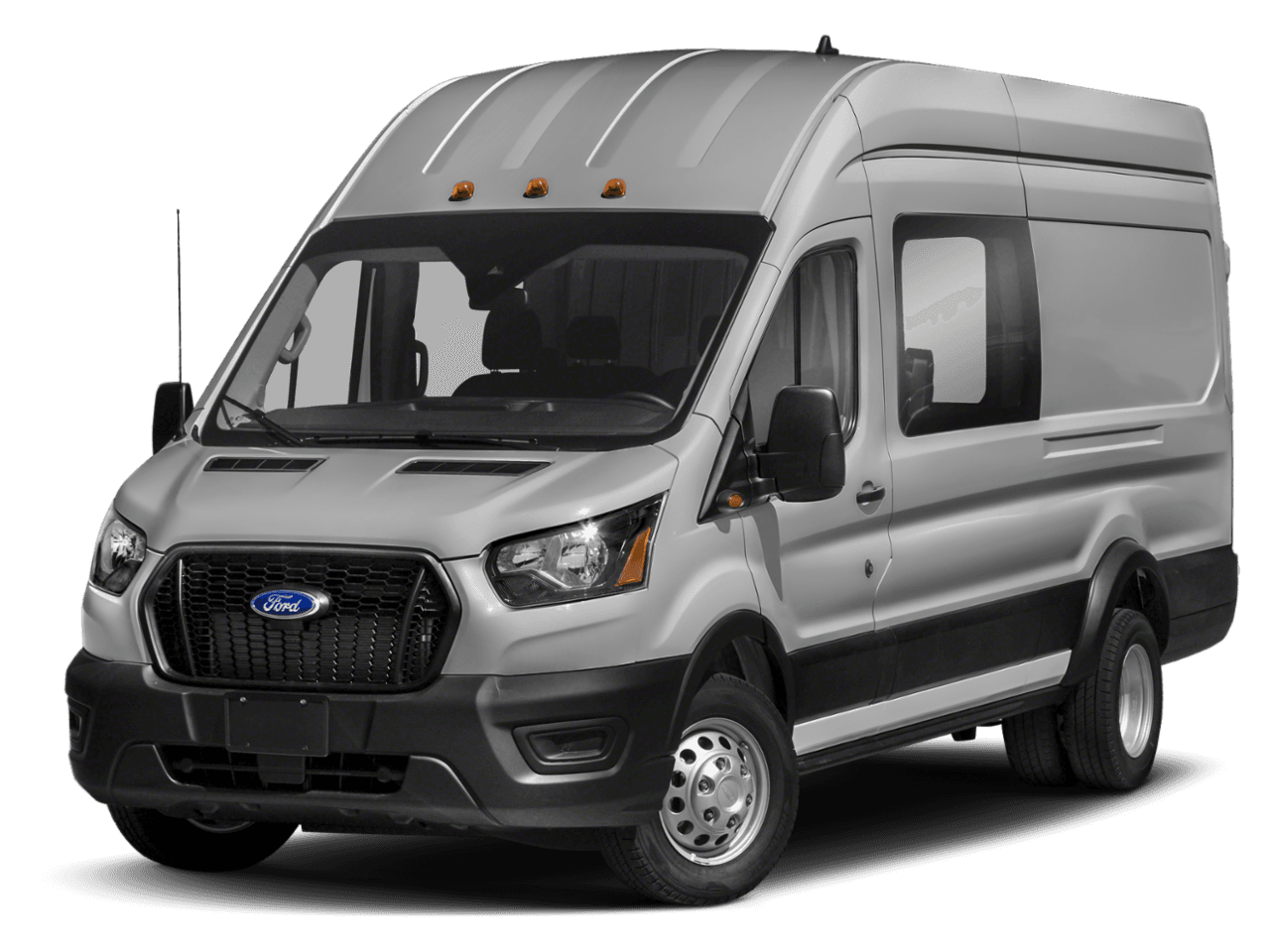 2021 Ford Transit Crew Van  - Front 3/4, facing to the left