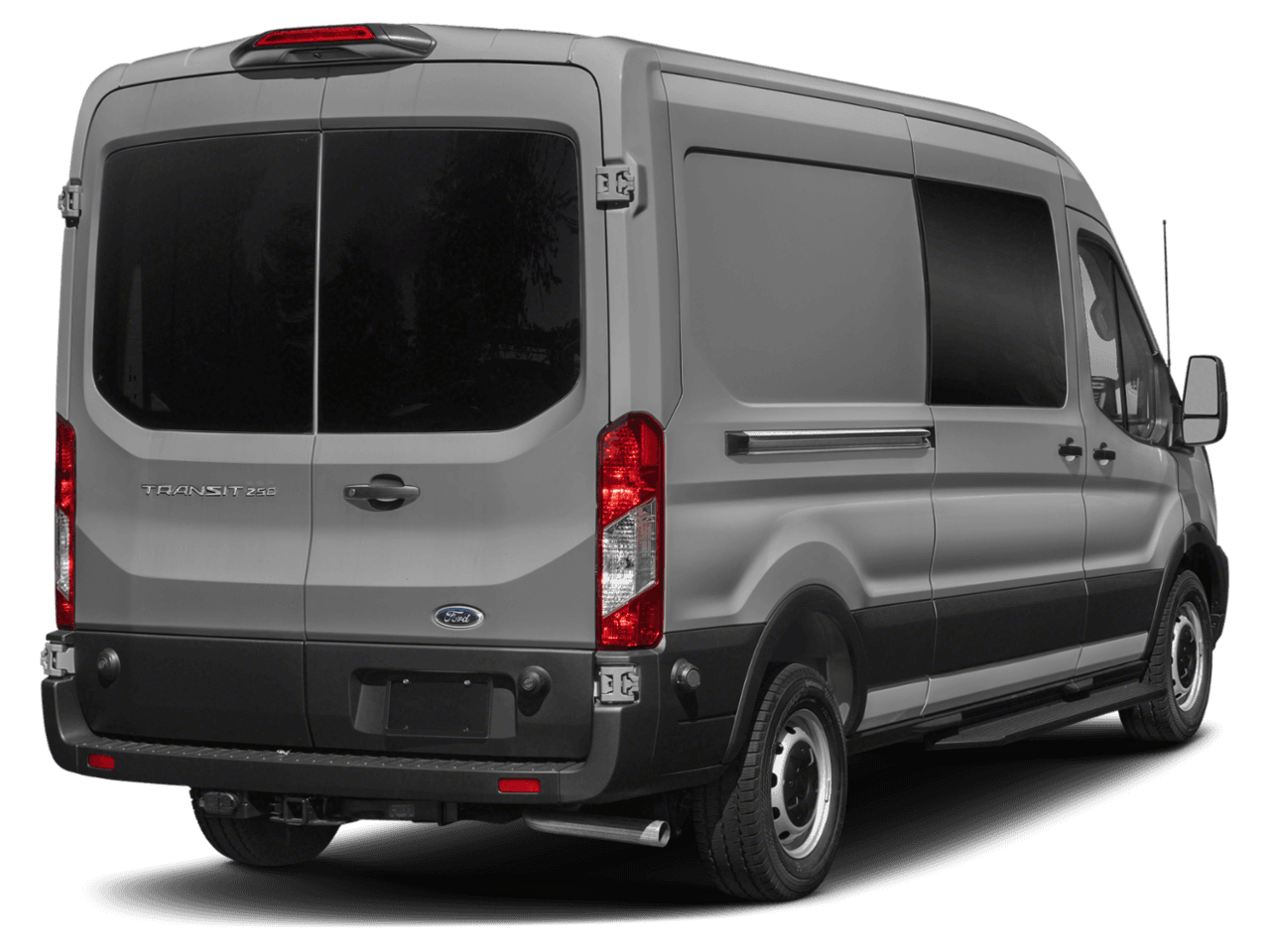 2021 Ford Transit Crew Van  - Rear 3/4, facing to the right