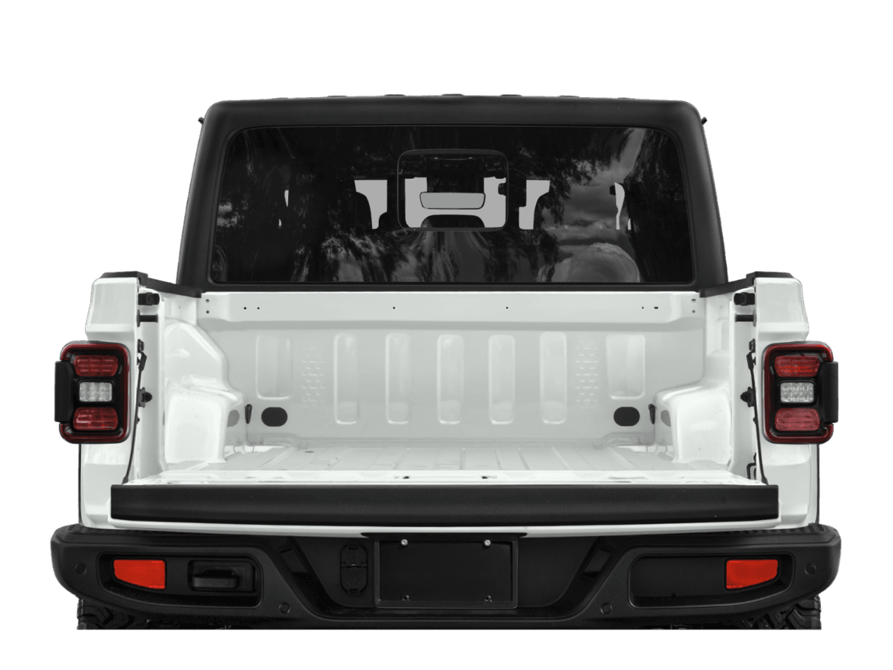 2021 Jeep Gladiator Overland - Interior Trunk with Hatch Open Feature