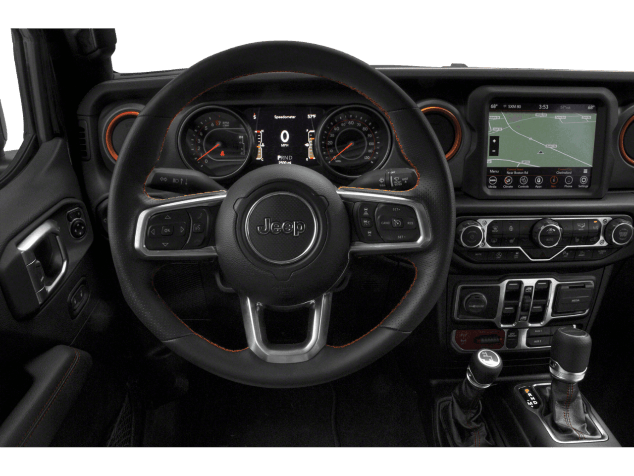2021 Jeep Gladiator Mojave - Interior Drivers Dash