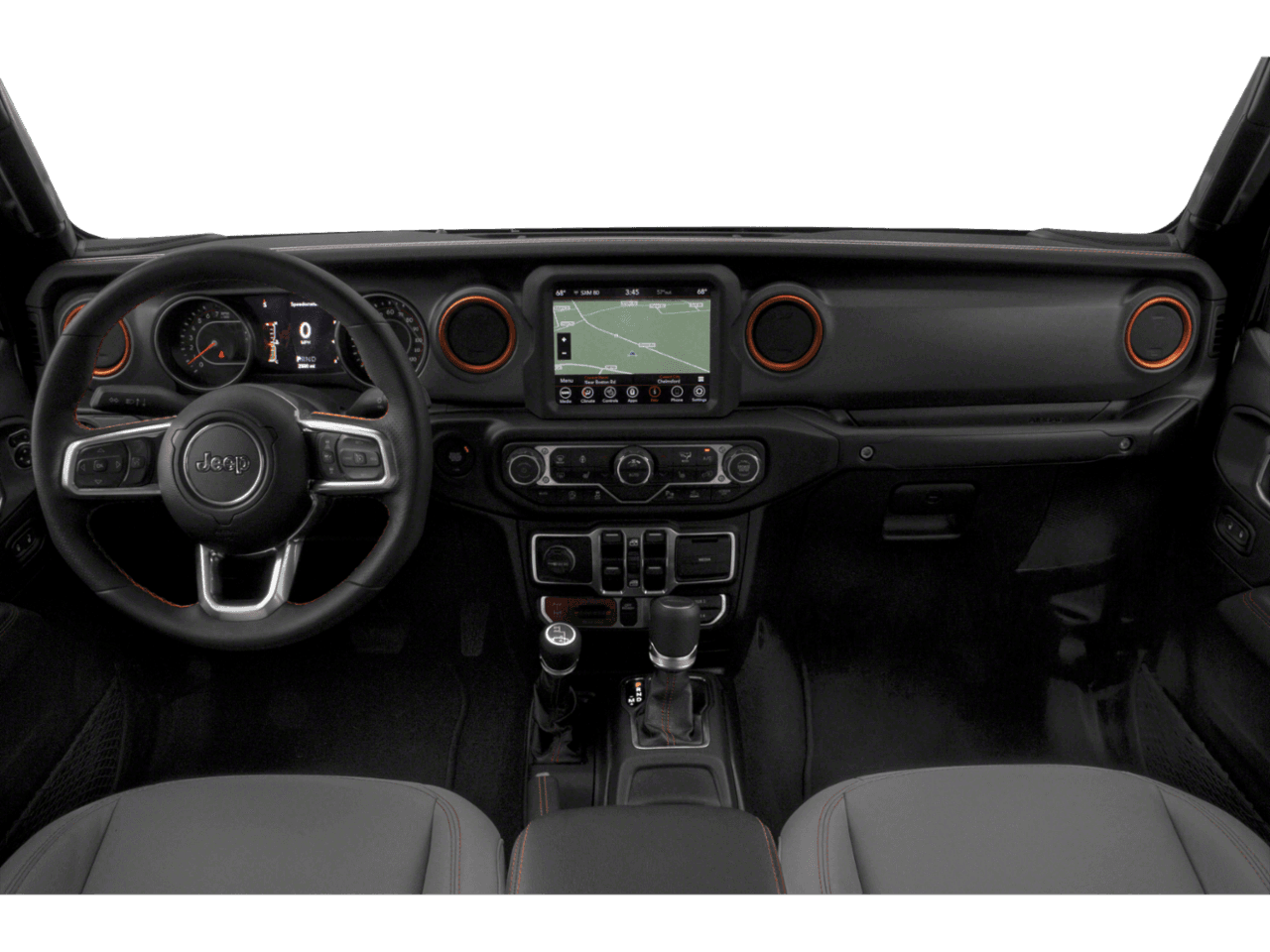 2021 Jeep Gladiator Mojave - Interior Full Dash Basic
