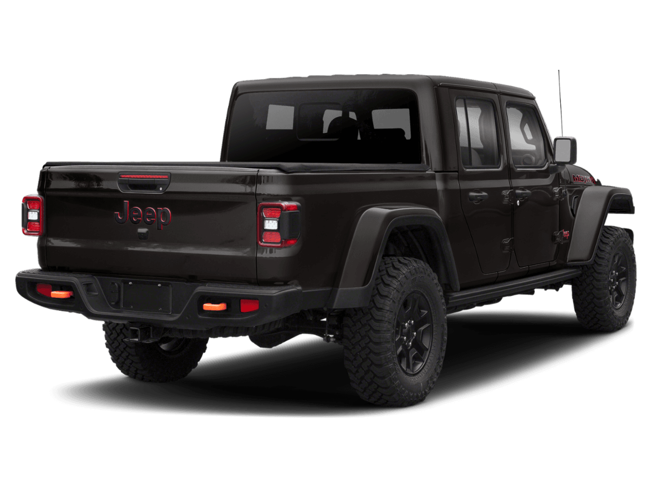 2021 Jeep Gladiator Mojave - Rear 3/4, facing to the right