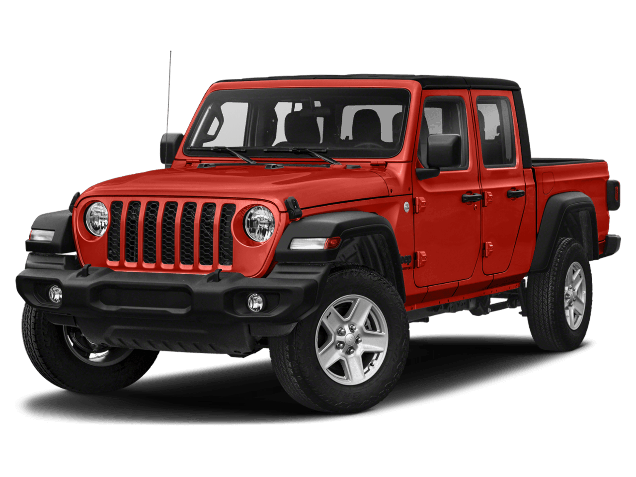 2021 Jeep Gladiator Willys Sport - Front 3/4, facing to the left