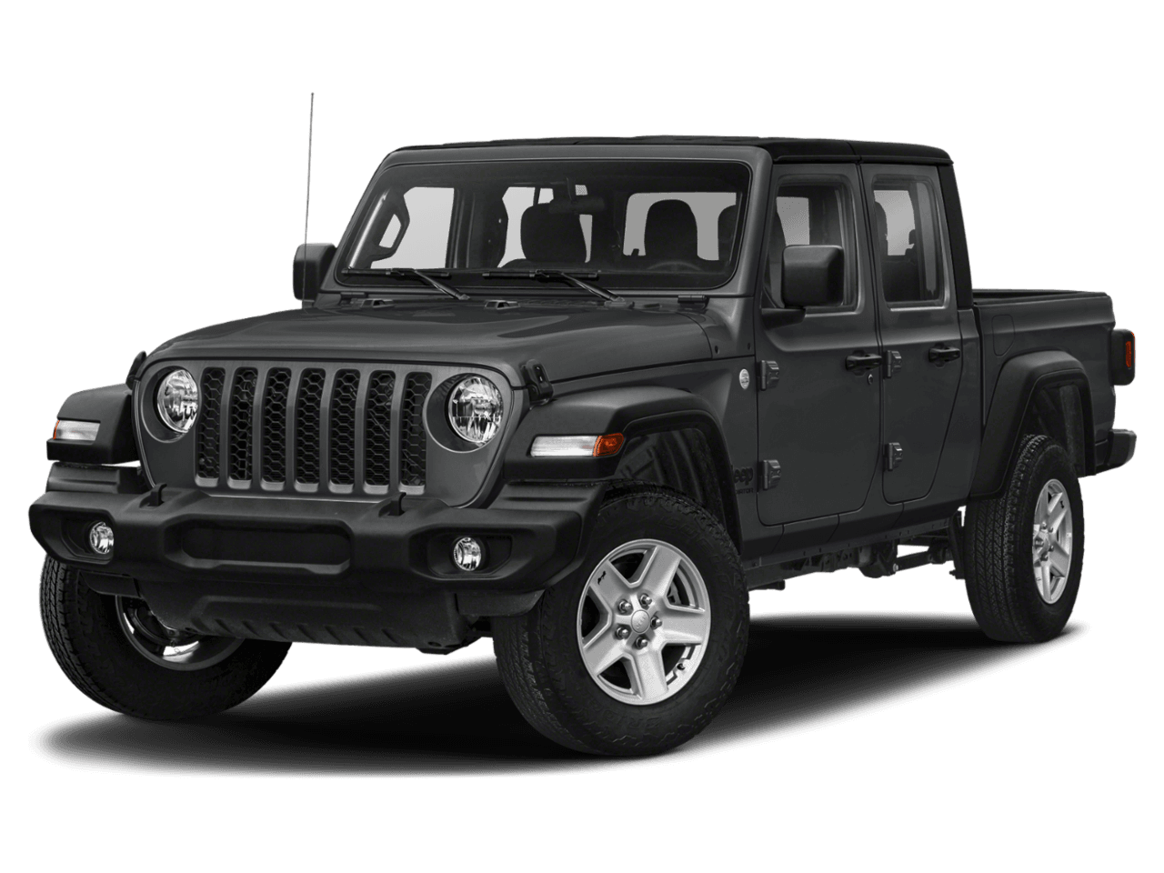 2021 Jeep Gladiator Willys - Front 3/4, facing to the left