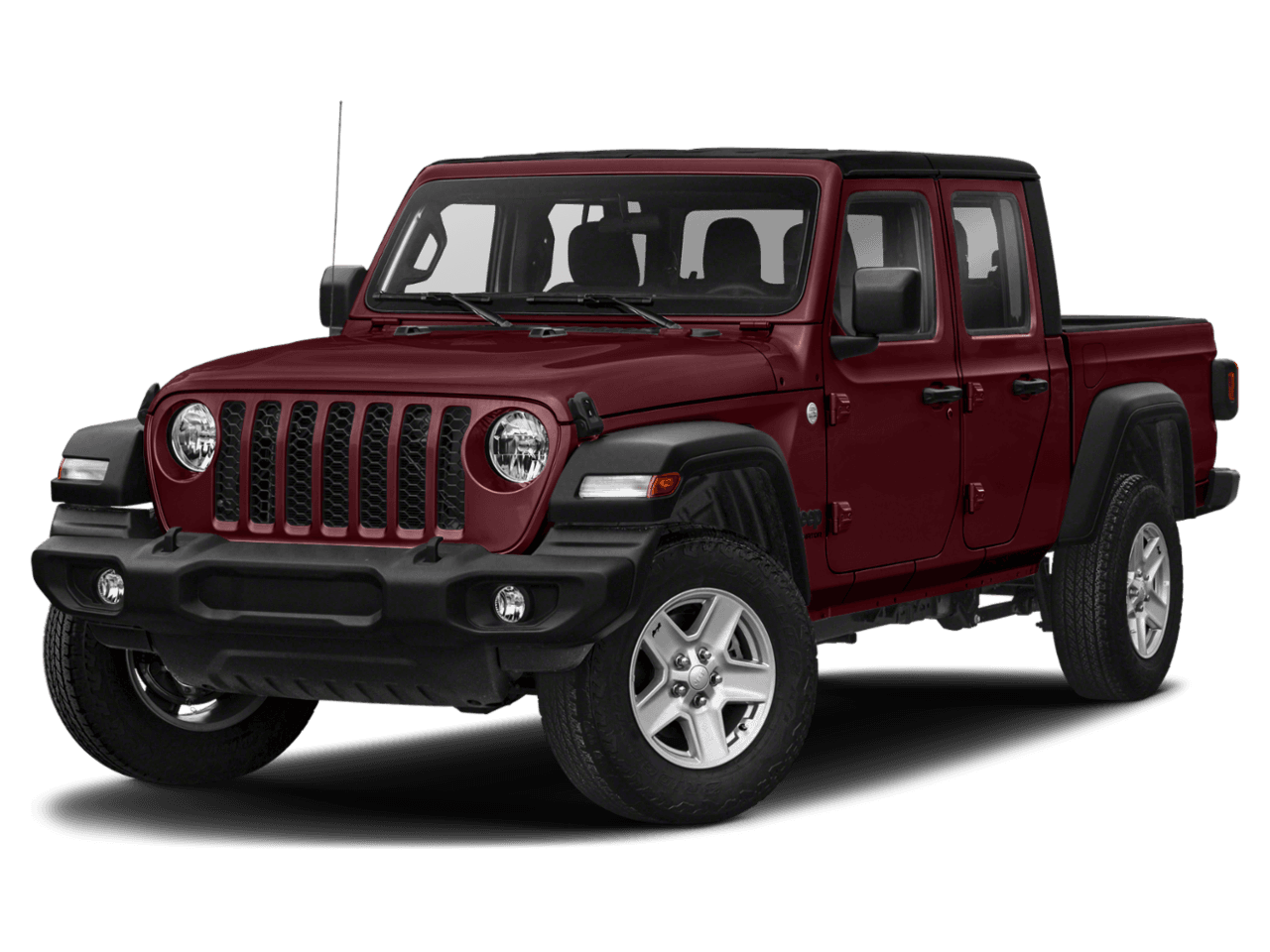 2021 Jeep Gladiator Willys - Front 3/4, facing to the left