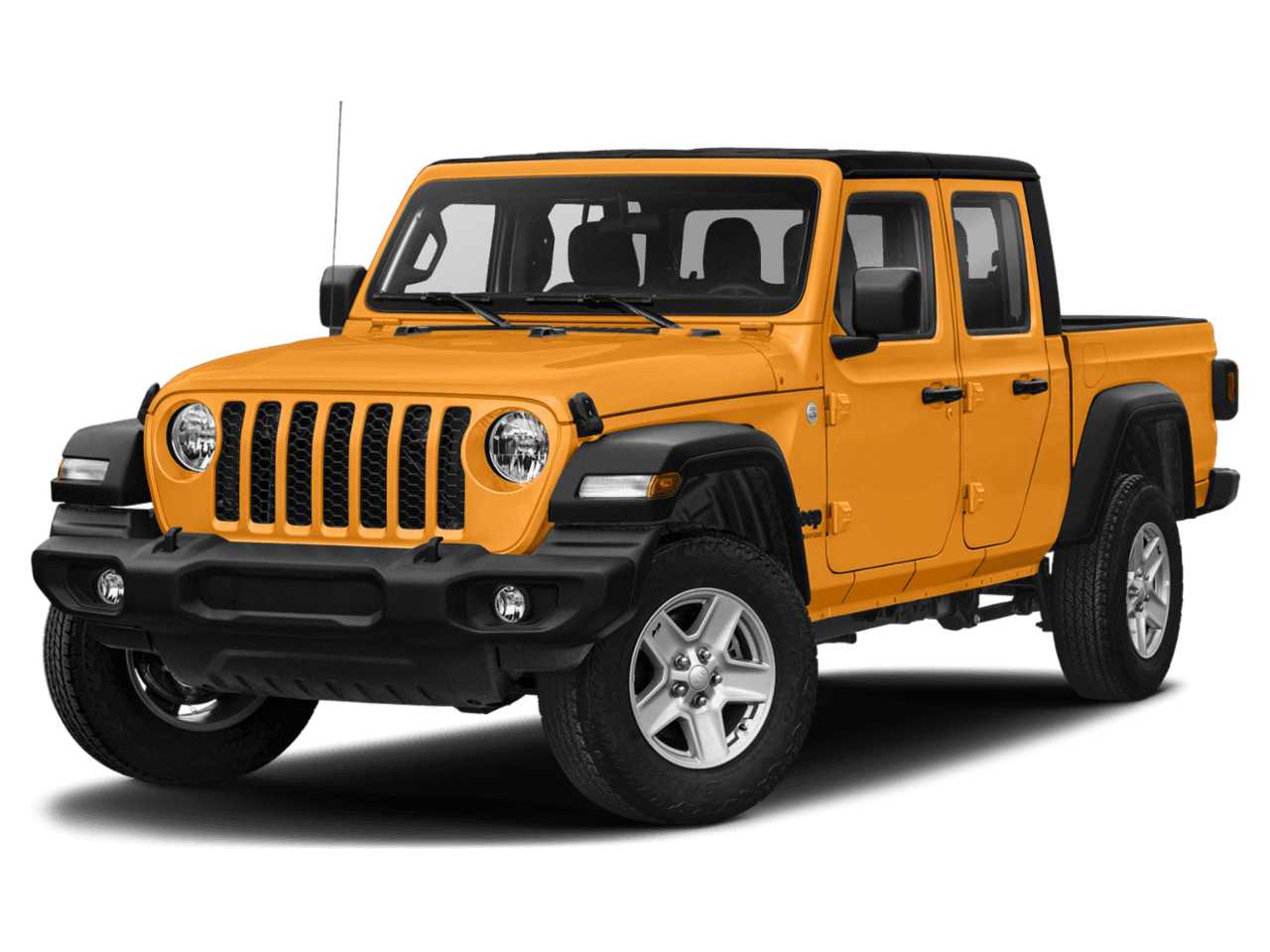 2021 Jeep Gladiator Willys - Front 3/4, facing to the left