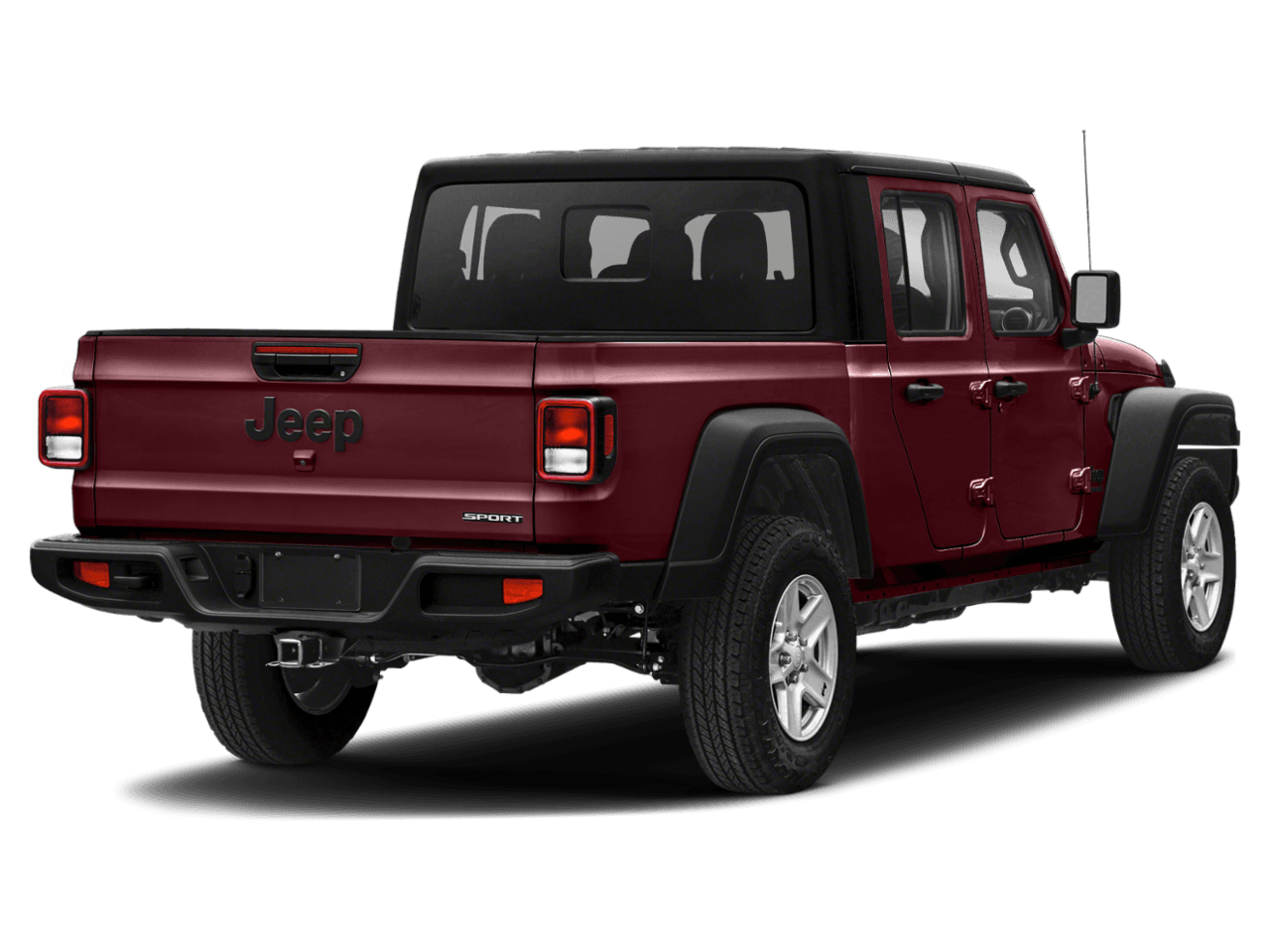 2021 Jeep Gladiator 80th Anniversary - Rear 3/4, facing to the right
