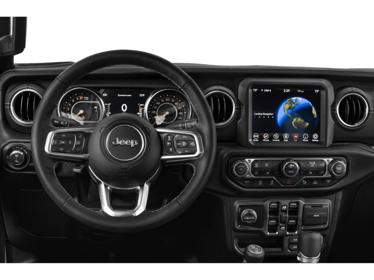 2021 Jeep Gladiator High Altitude - Interior Drivers Dash