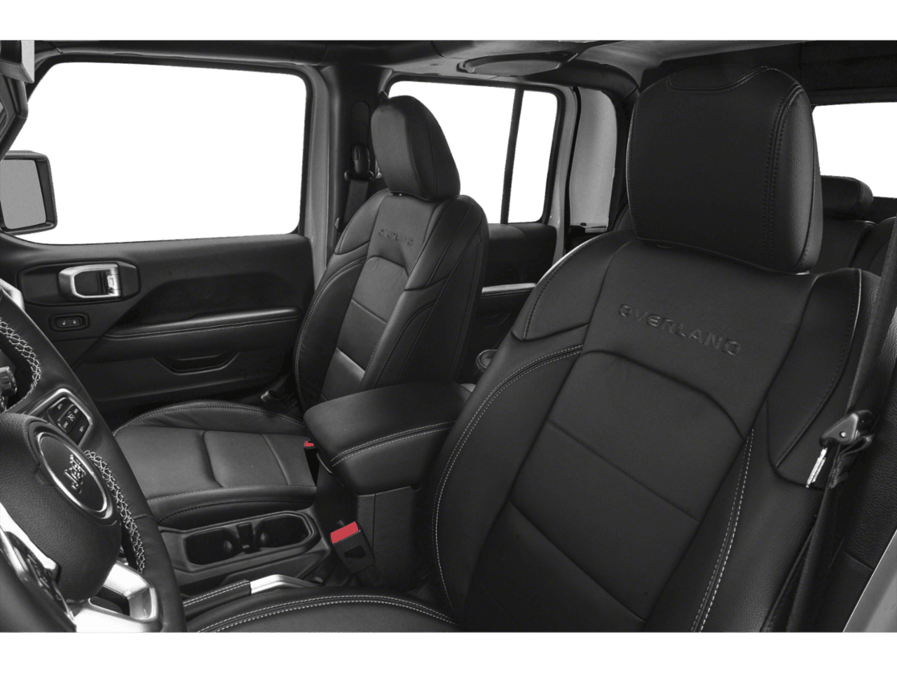 2021 Jeep Gladiator High Altitude - Interior Driver's Side with Door Open, Front Seat Feature