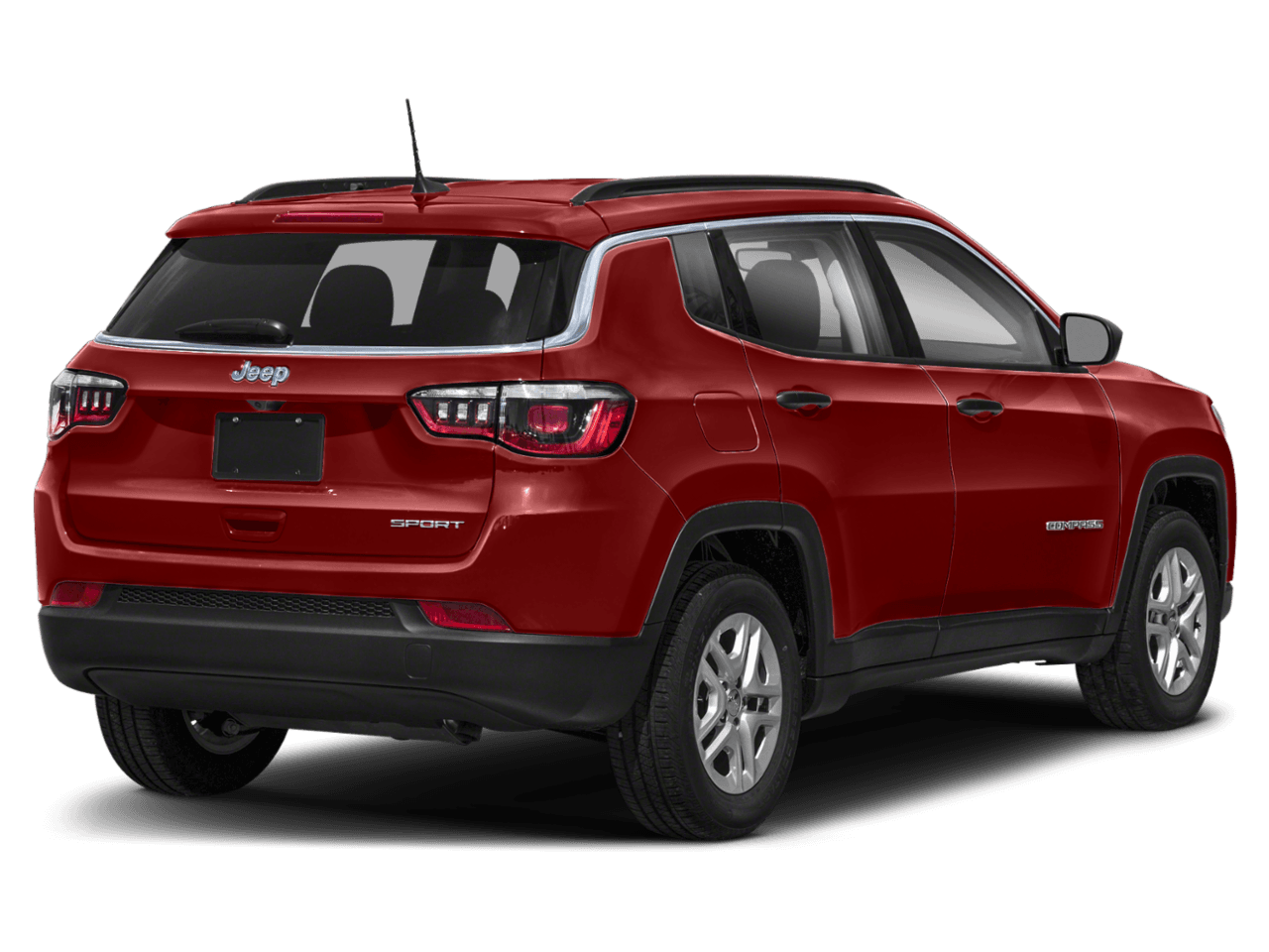 2021 Jeep Compass Sport - Rear 3/4, facing to the right