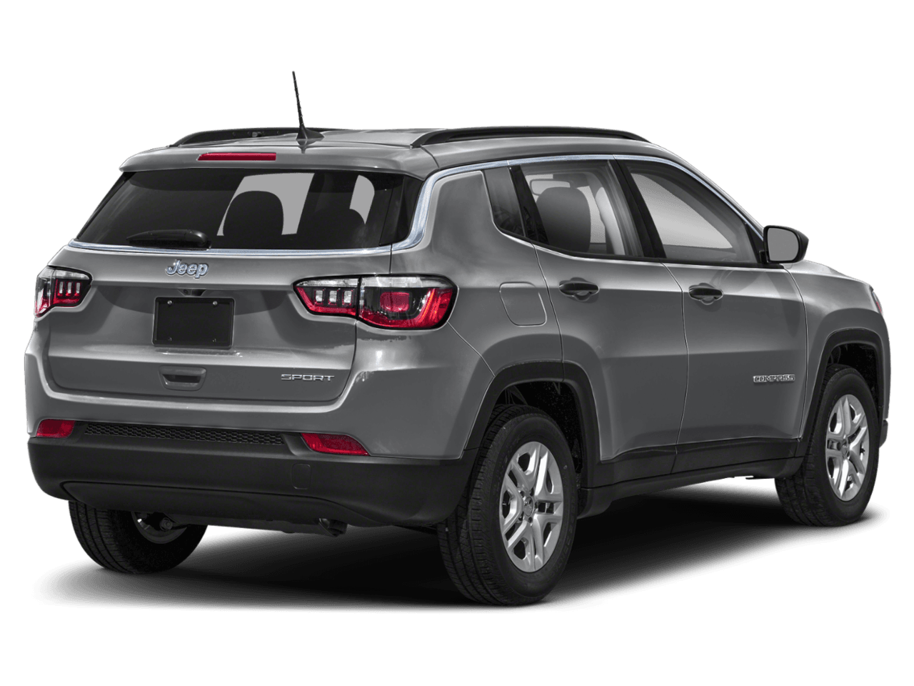 2021 Jeep Compass Sport - Rear 3/4, facing to the right