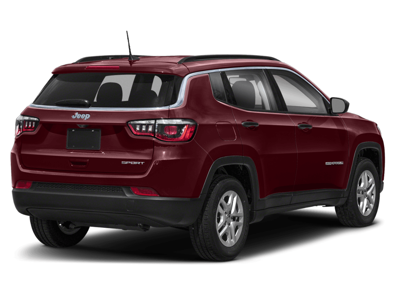 2021 Jeep Compass Latitude - Rear 3/4, facing to the right
