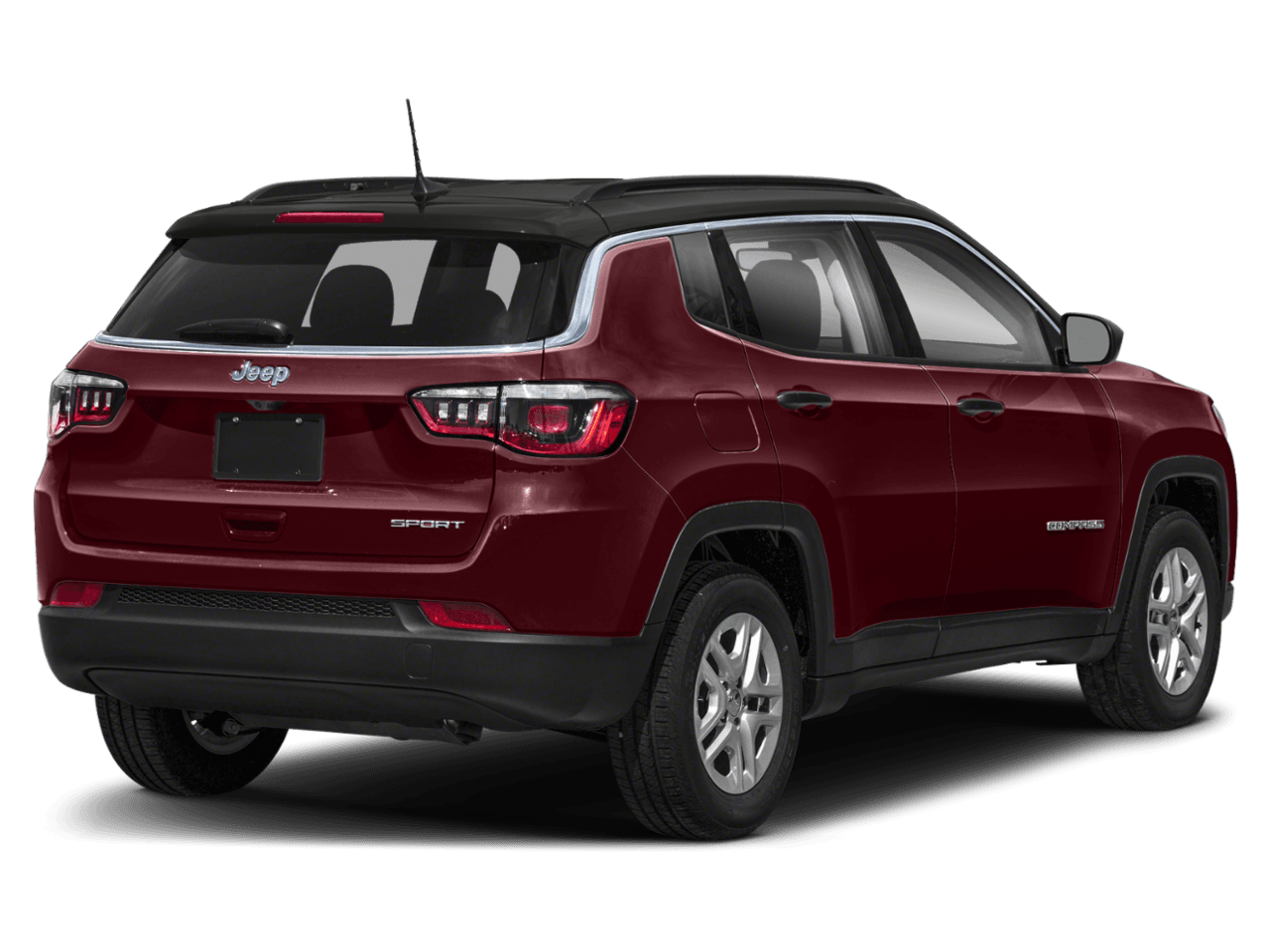 2021 Jeep Compass Limited - Rear 3/4, facing to the right