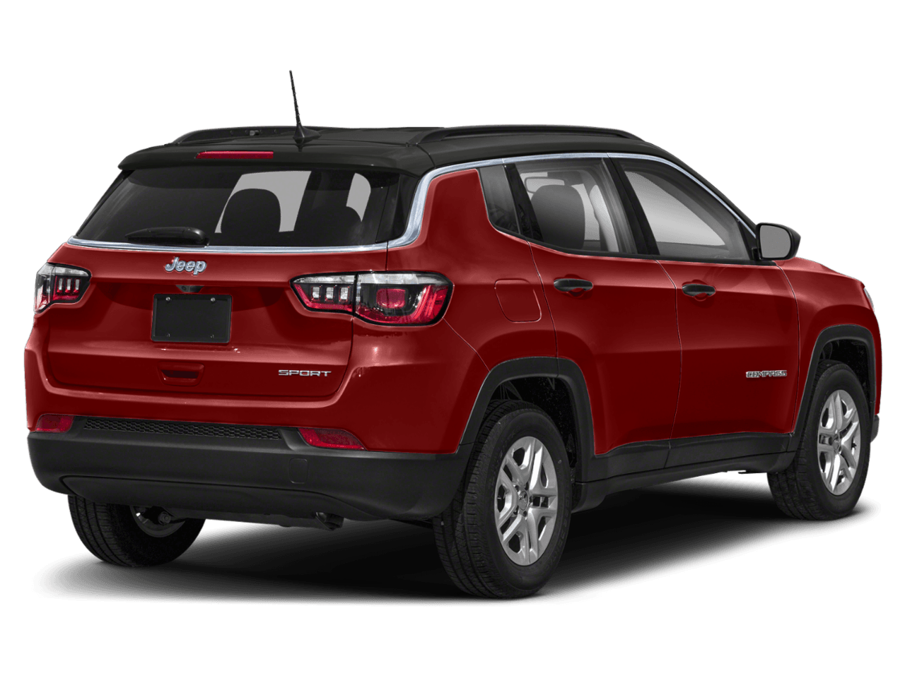 2021 Jeep Compass Limited - Rear 3/4, facing to the right
