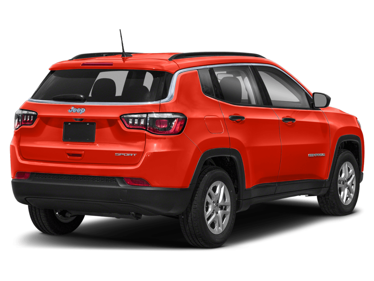 2021 Jeep Compass Sport - Rear 3/4, facing to the right