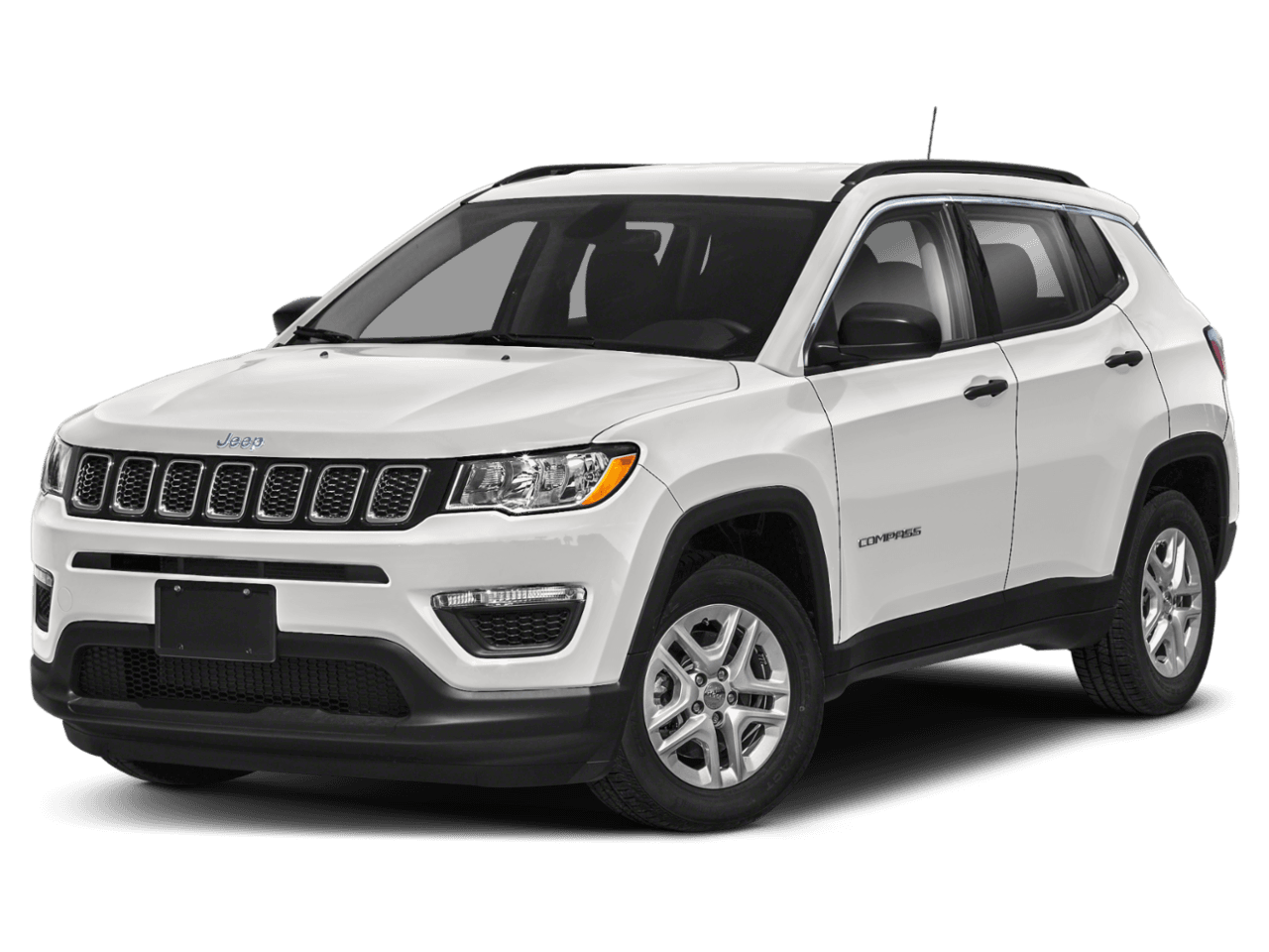 2021 Jeep Compass Latitude - Front 3/4, facing to the left