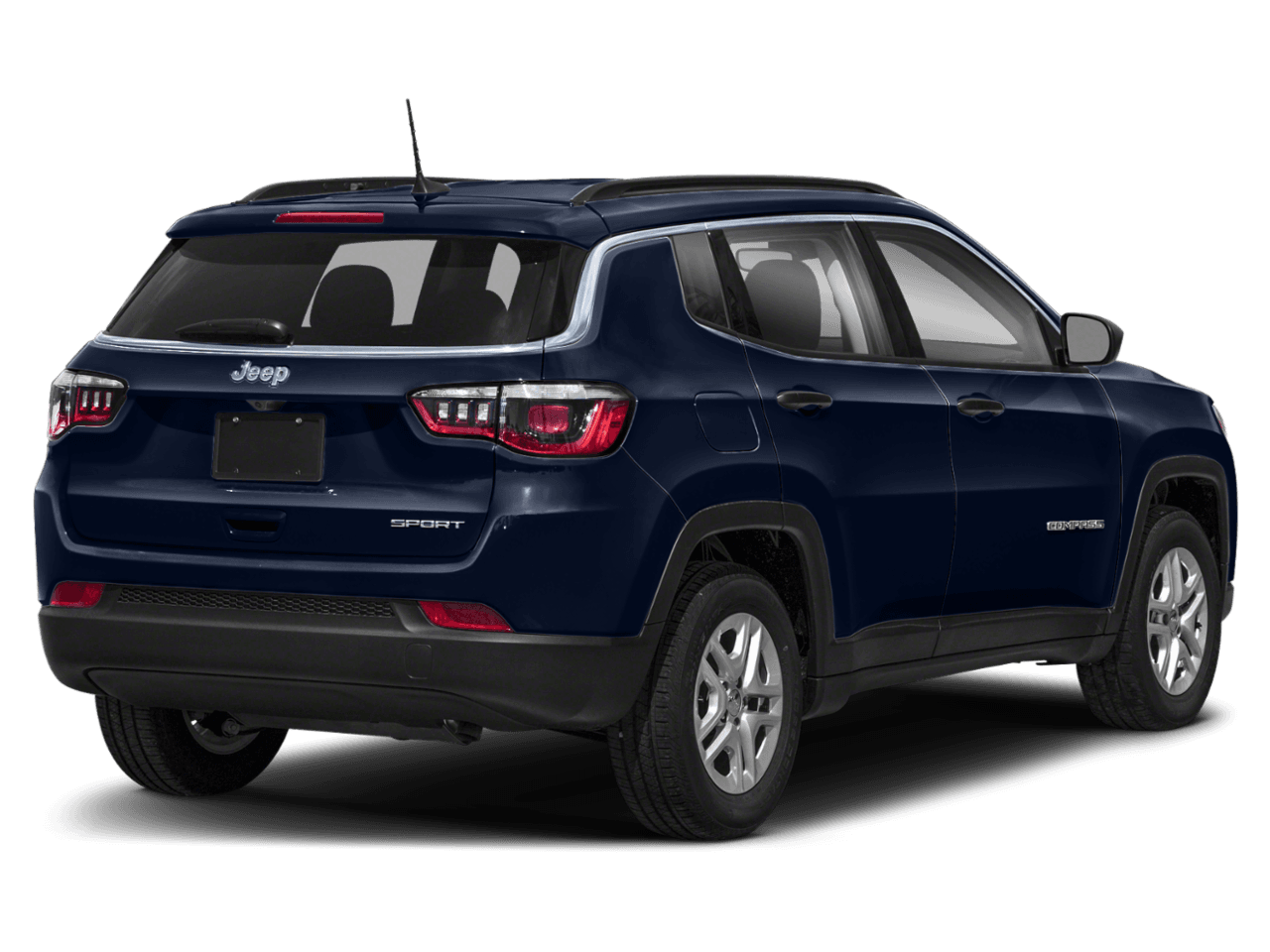 2021 Jeep Compass Latitude - Rear 3/4, facing to the right