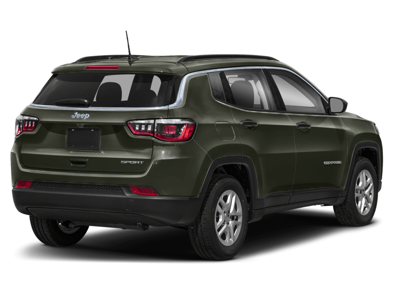 2021 Jeep Compass Limited - Rear 3/4, facing to the right