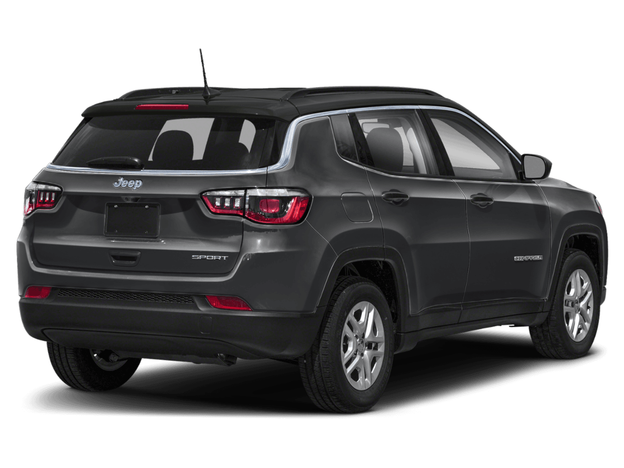2021 Jeep Compass Freedom - Rear 3/4, facing to the right