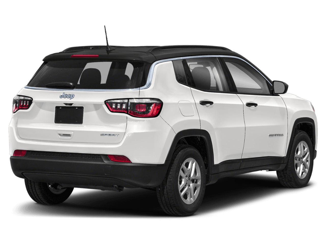 2021 Jeep Compass Freedom - Rear 3/4, facing to the right