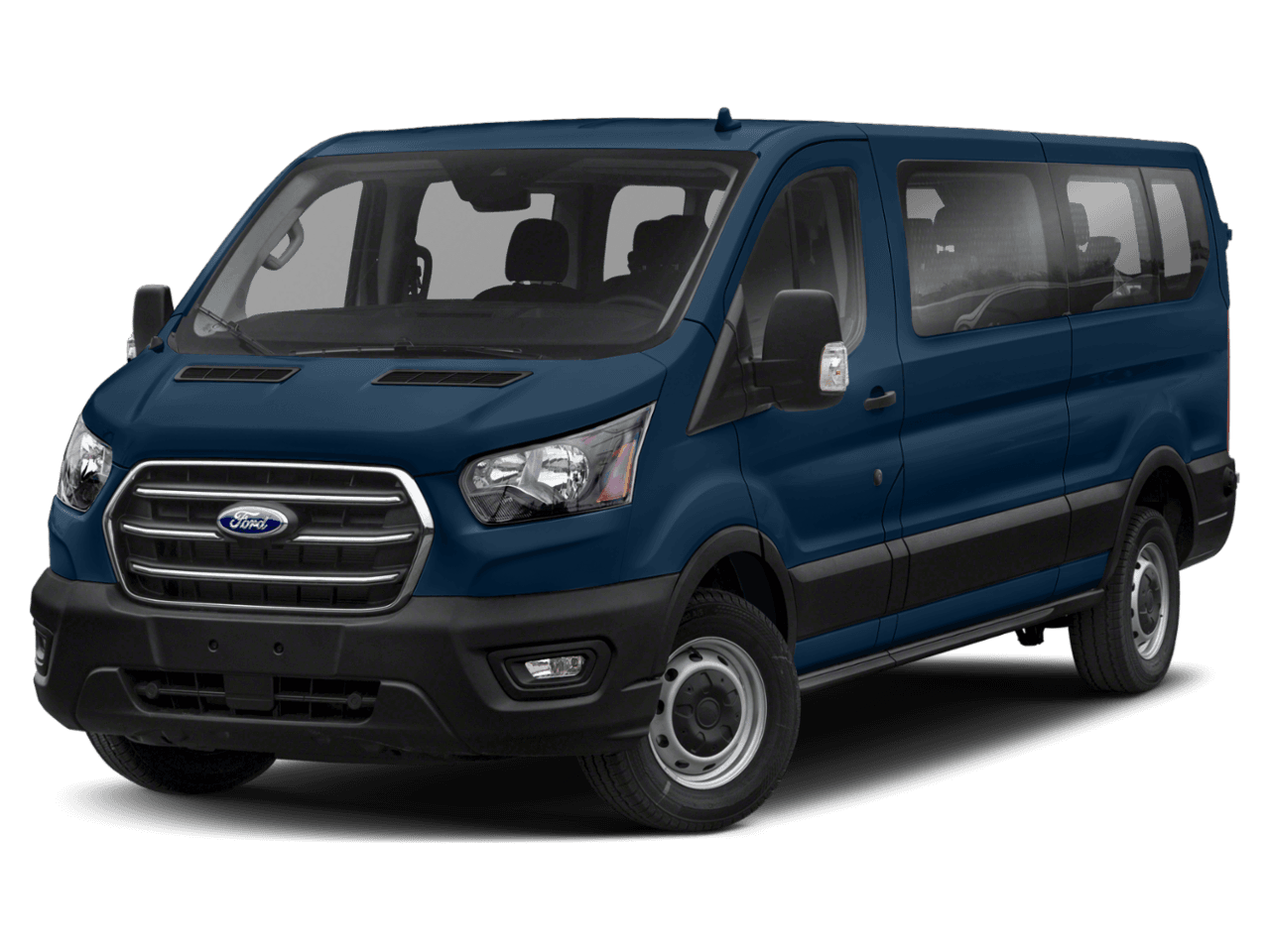 2021 Ford Transit Passenger Wagon T-150 - Front 3/4, facing to the left