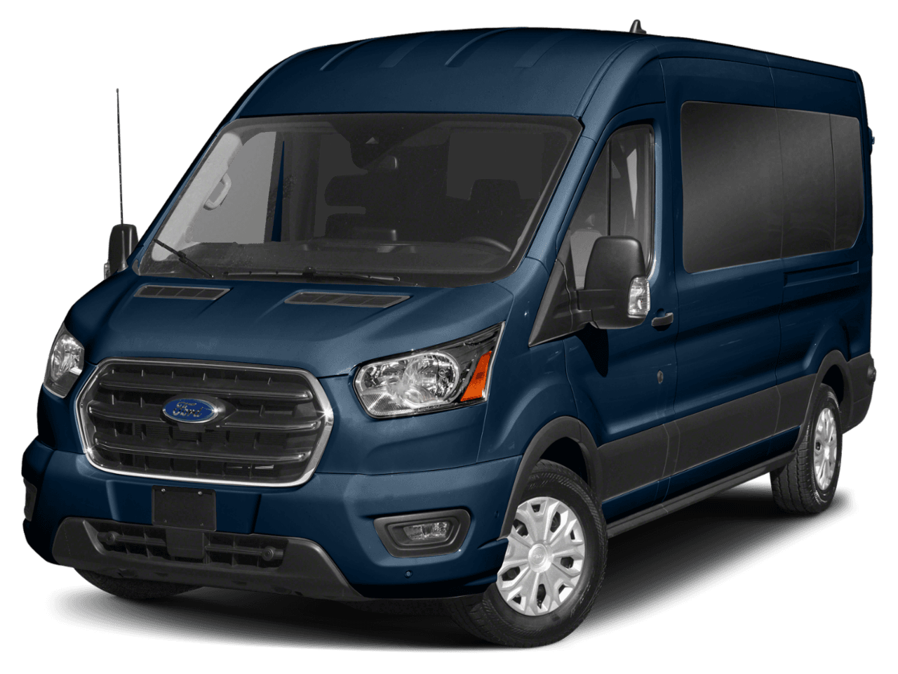 2021 Ford Transit Passenger Wagon T-350 - Front 3/4, facing to the left