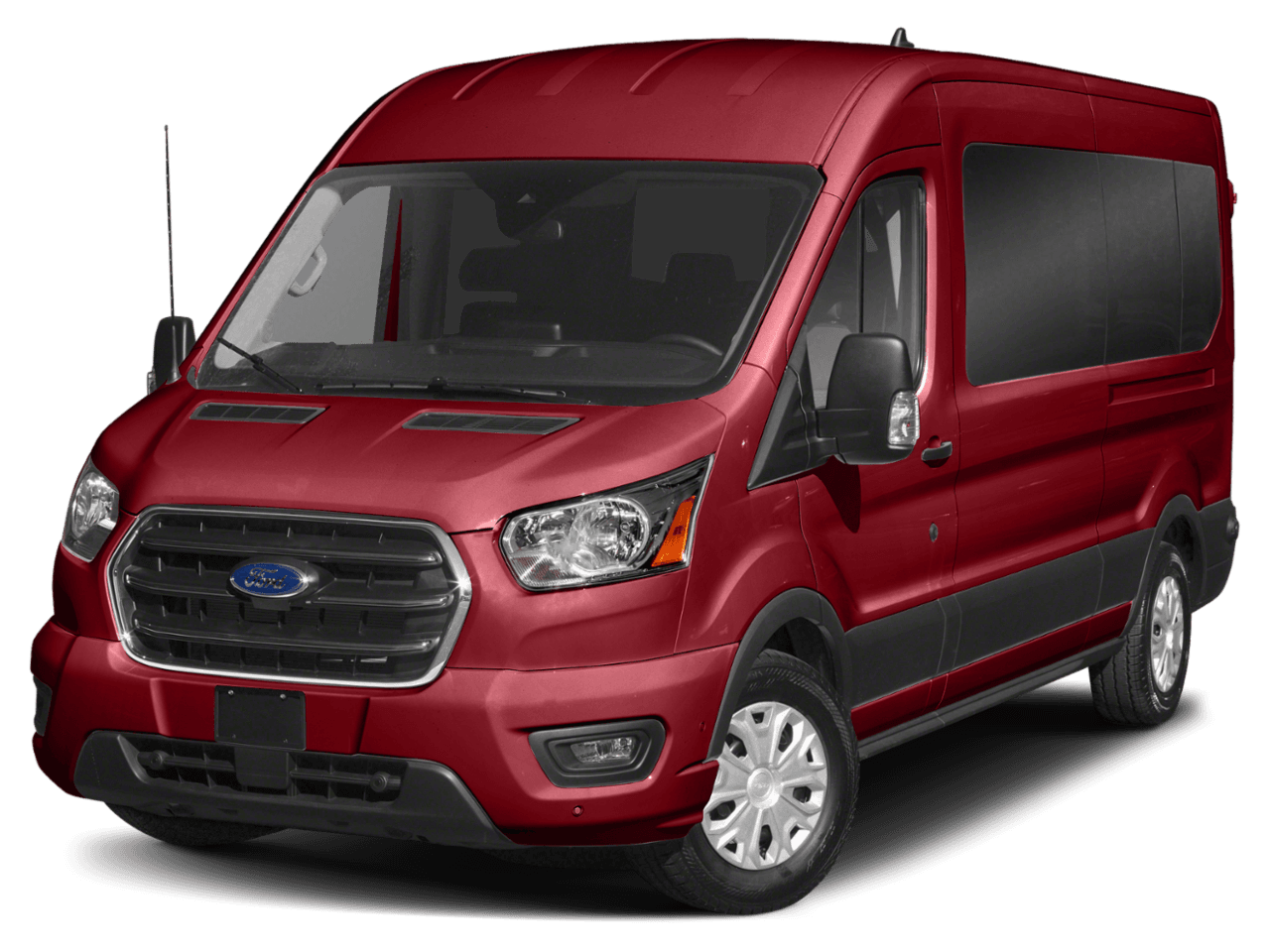 2021 Ford Transit Passenger Wagon T-350 - Front 3/4, facing to the left