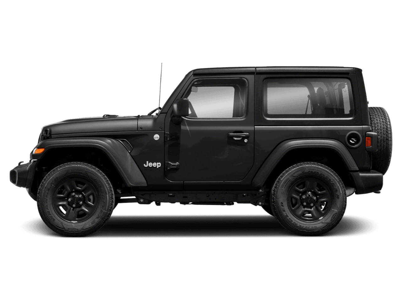 2021 Jeep Wrangler Sport - Profile, facing to the left